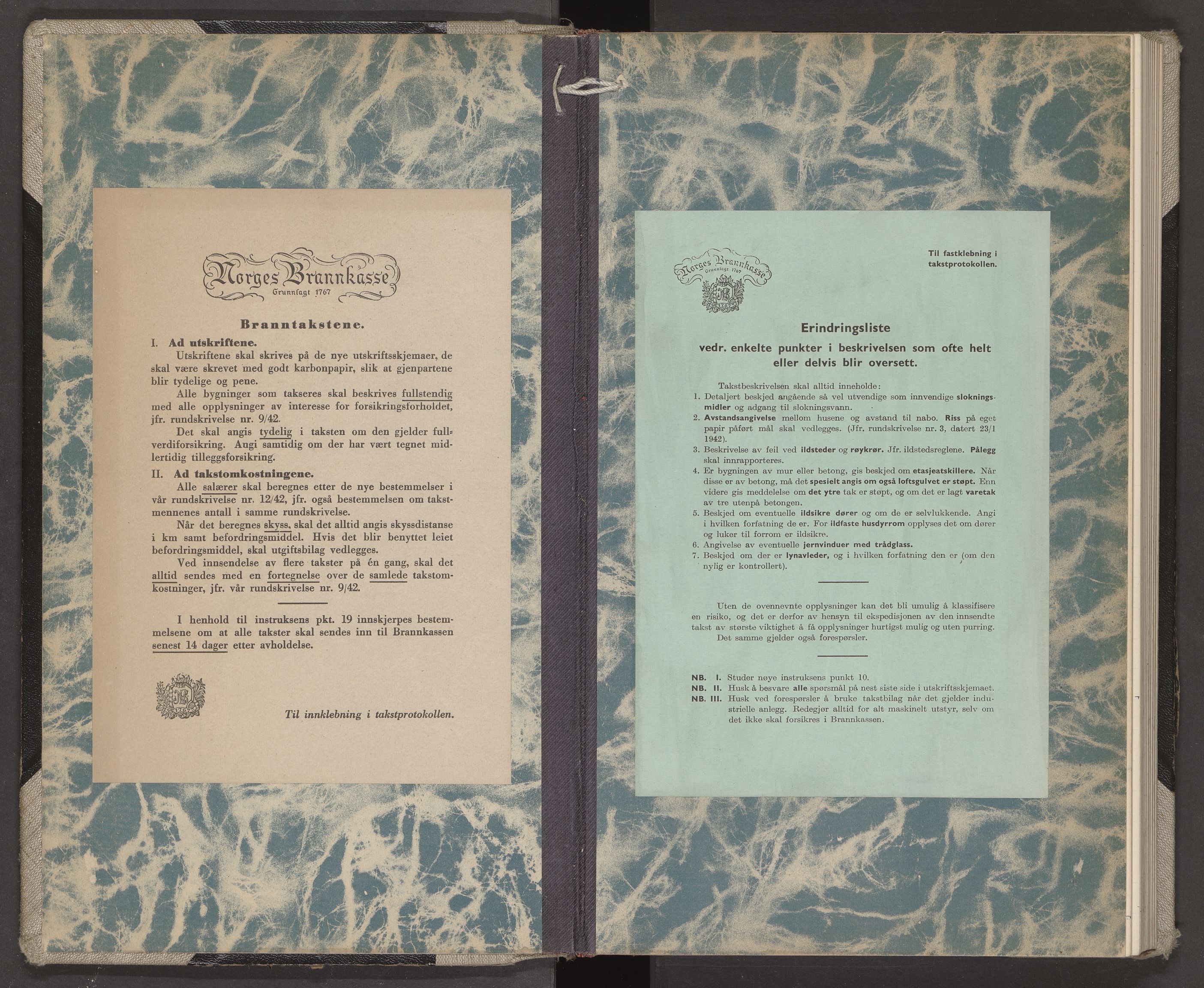 Lardal lensmannskontor, SAKO/A-539/Y/Yb/Yba/L0003: Branntakstprotokoll, 1949-1953