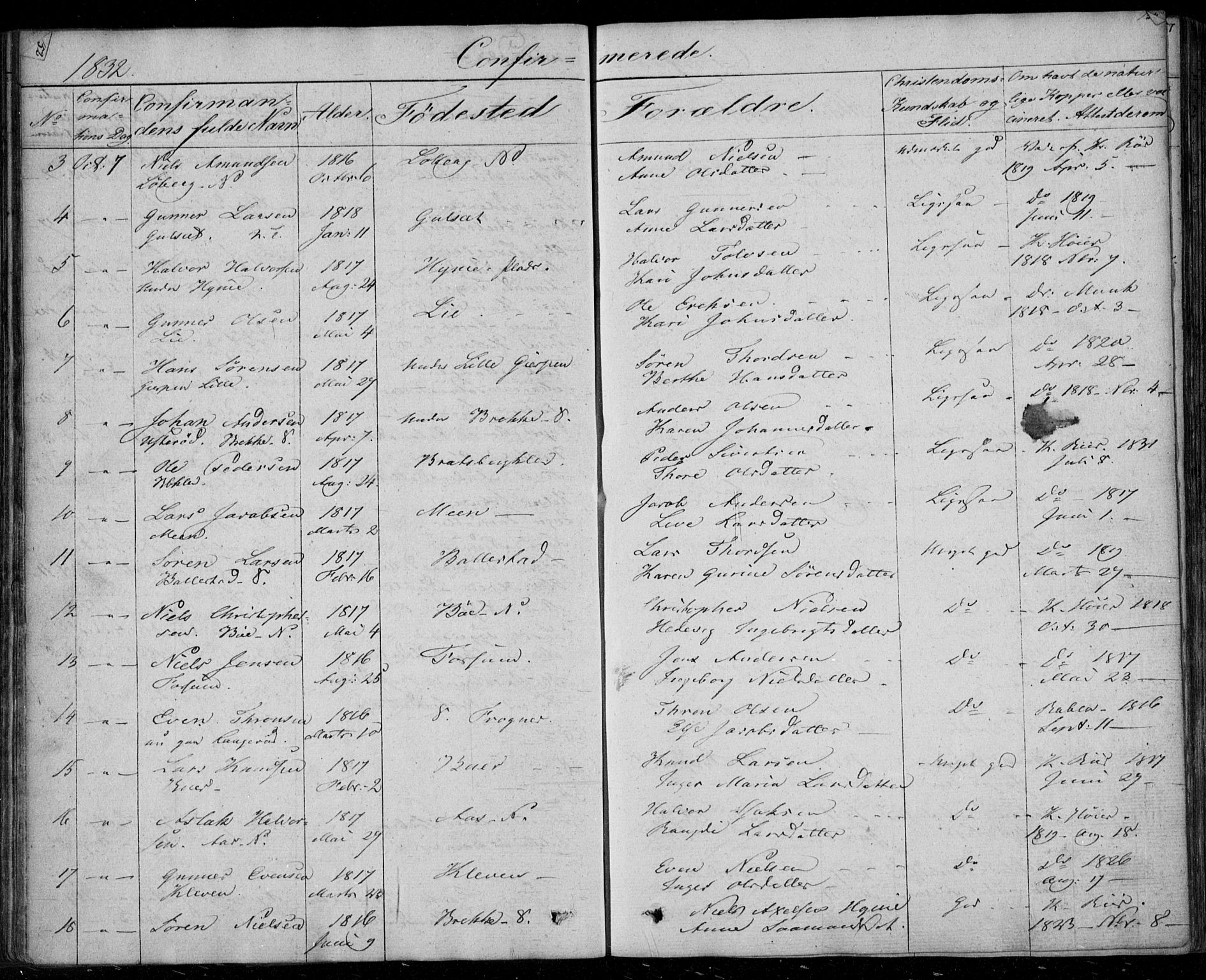 Gjerpen kirkebøker, AV/SAKO-A-265/F/Fa/L0006: Parish register (official) no. I 6, 1829-1834, p. 153