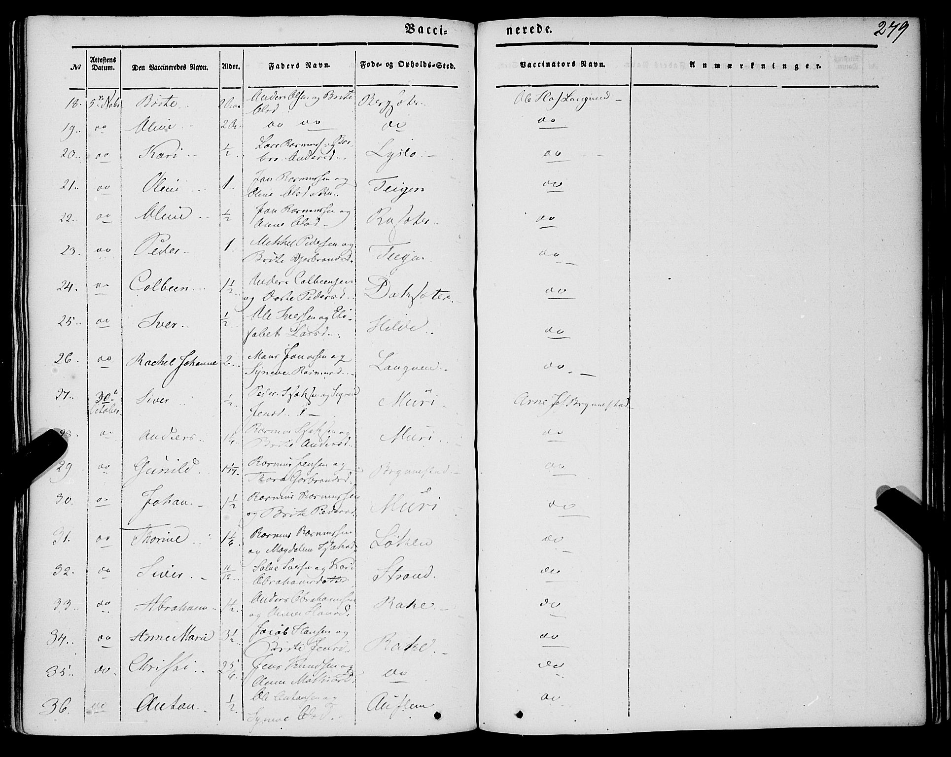 Innvik sokneprestembete, AV/SAB-A-80501: Parish register (official) no. A 5, 1847-1865, p. 279