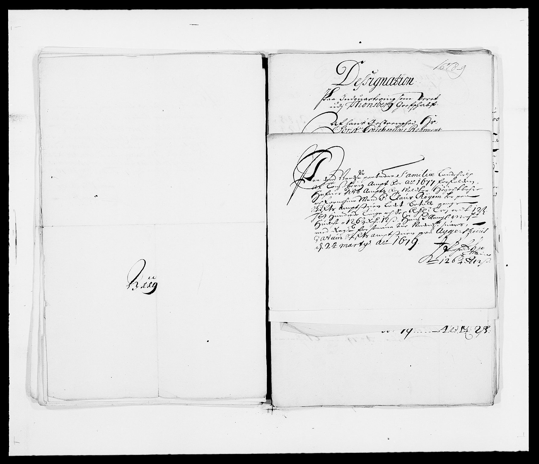 Rentekammeret inntil 1814, Reviderte regnskaper, Fogderegnskap, AV/RA-EA-4092/R32/L1845: Fogderegnskap Jarlsberg grevskap, 1676-1678, p. 467