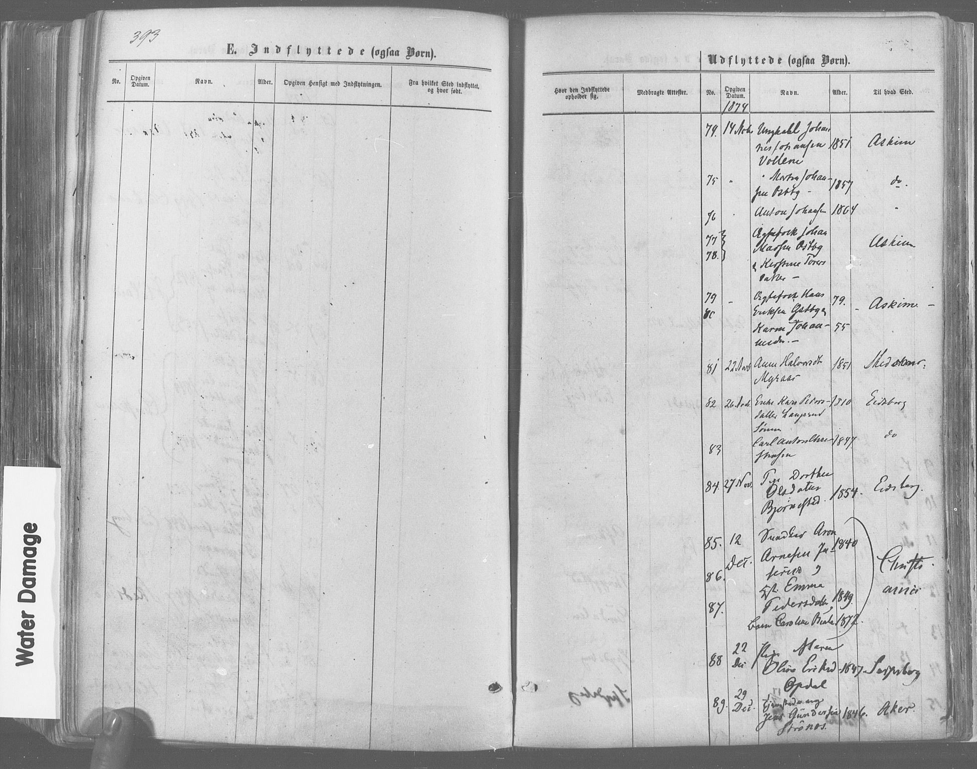 Trøgstad prestekontor Kirkebøker, SAO/A-10925/F/Fa/L0009: Parish register (official) no. I 9, 1865-1877, p. 393