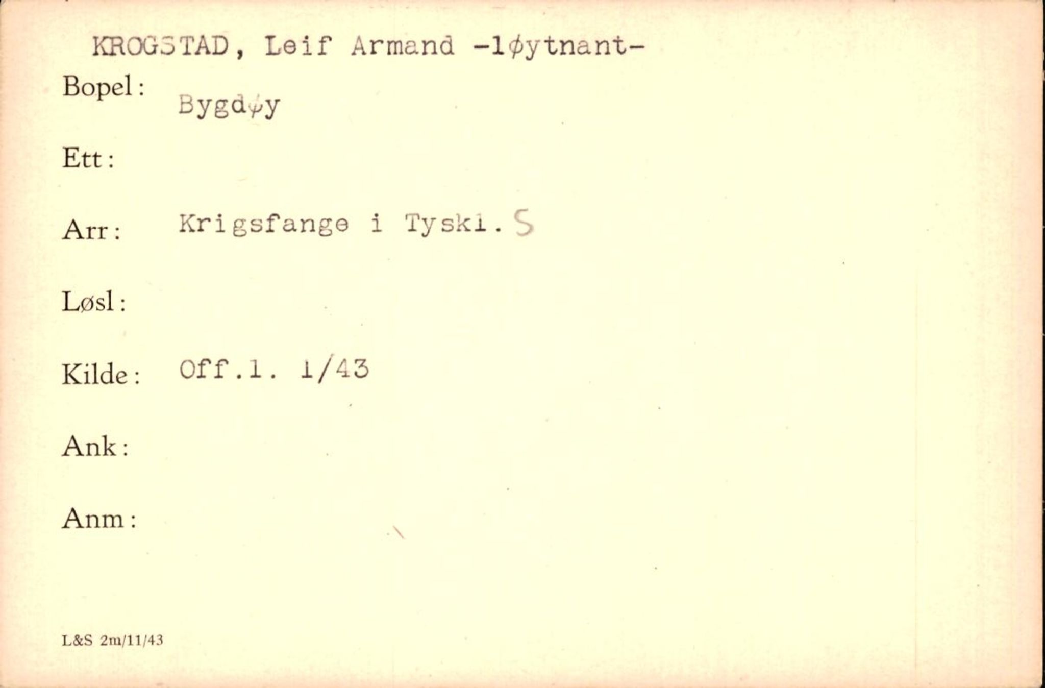 Forsvaret, Forsvarets krigshistoriske avdeling, AV/RA-RAFA-2017/Y/Yf/L0200: II-C-11-2102  -  Norske krigsfanger i Tyskland, 1940-1945, p. 606