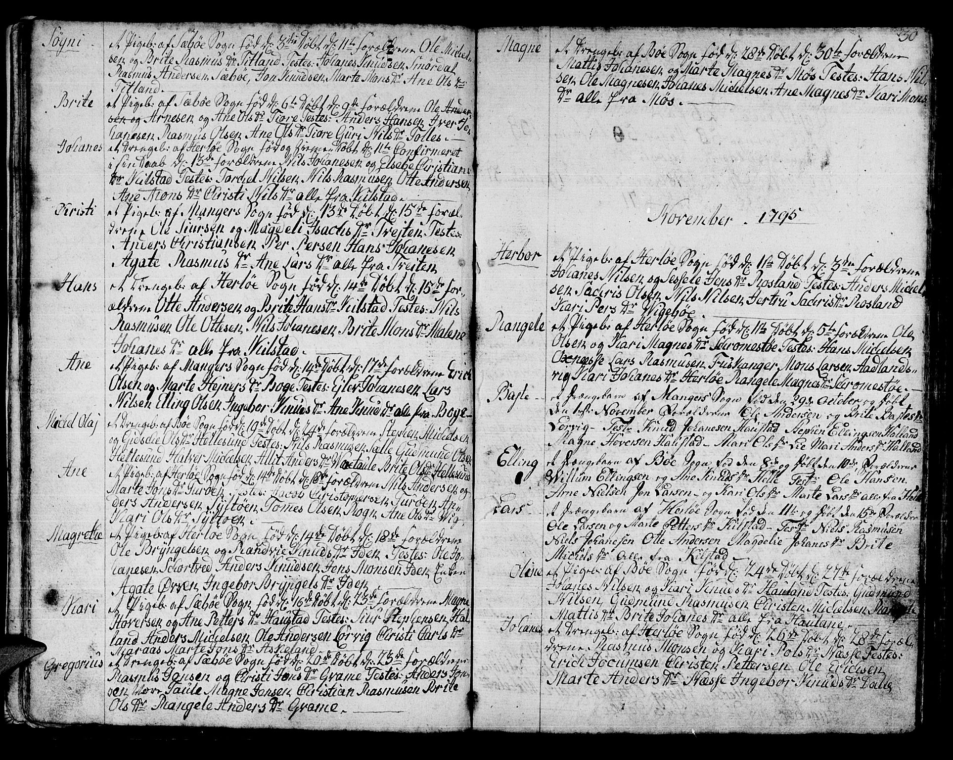 Manger sokneprestembete, SAB/A-76801/H/Haa: Parish register (official) no. A 2, 1792-1815, p. 30