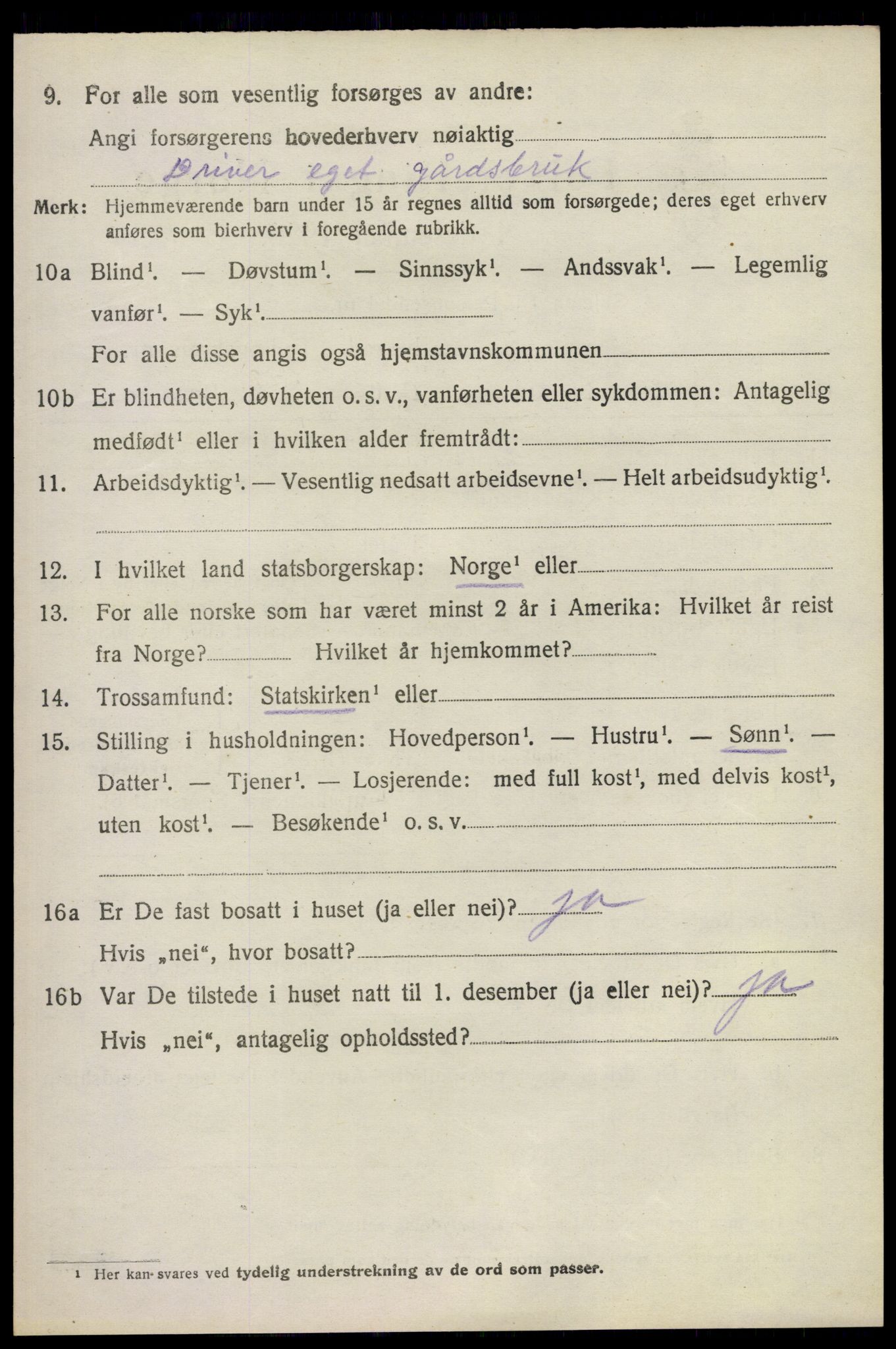 SAKO, 1920 census for Øvre Eiker, 1920, p. 20981