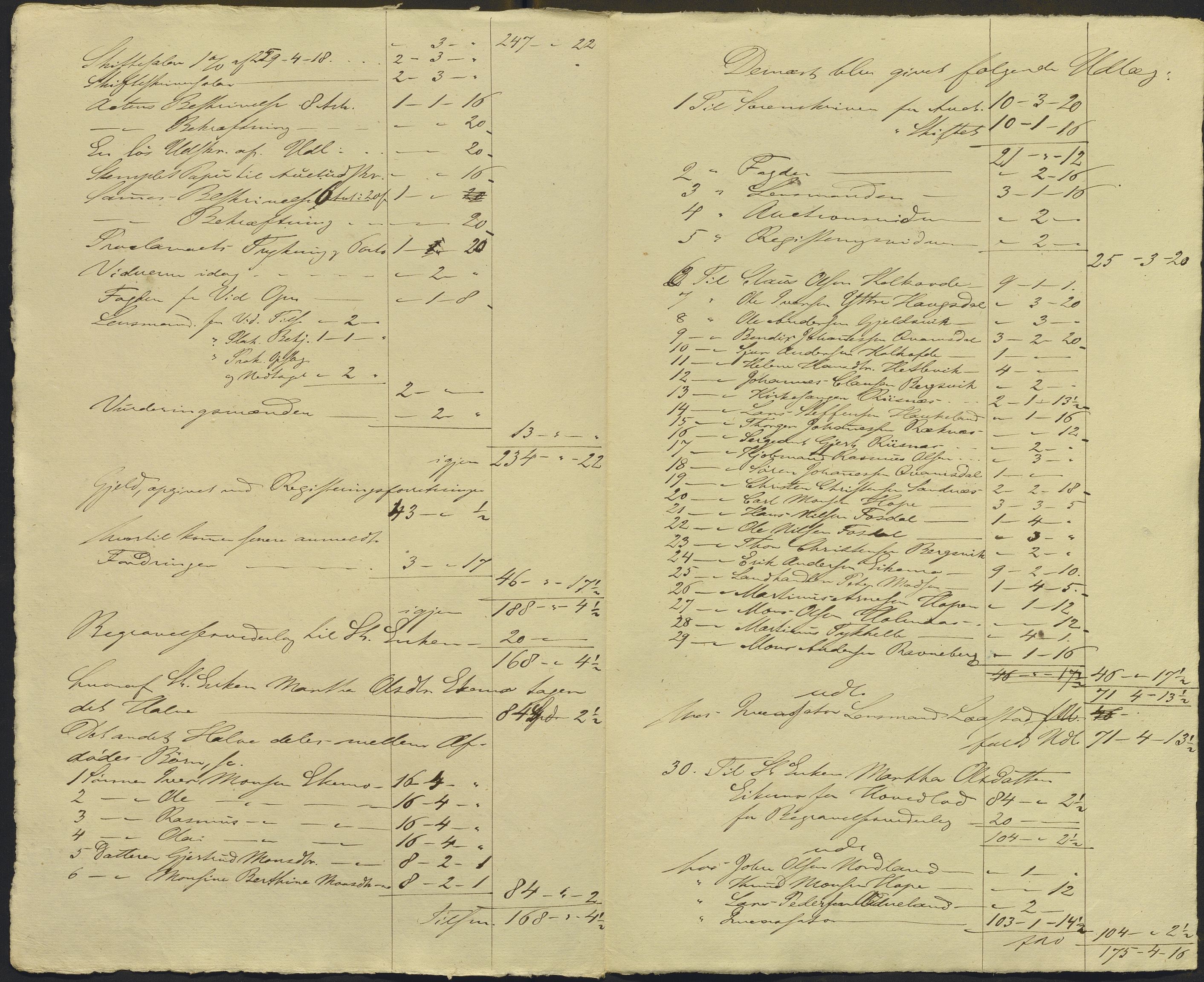 Nordhordland sorenskrivar, AV/SAB-A-2901/1/H/Hd/Hdb/L0002: Konsept til utlodningar, 1853-1854, p. 219