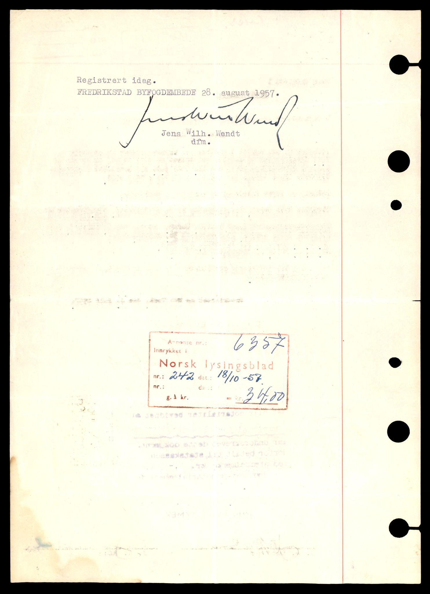 Fredrikstad tingrett, SAT/A-10473/K/Kb/Kba/L0039: Enkeltmannsforetak, aksjeselskap og andelslag, Ti-Tri, 1944-1990, p. 4