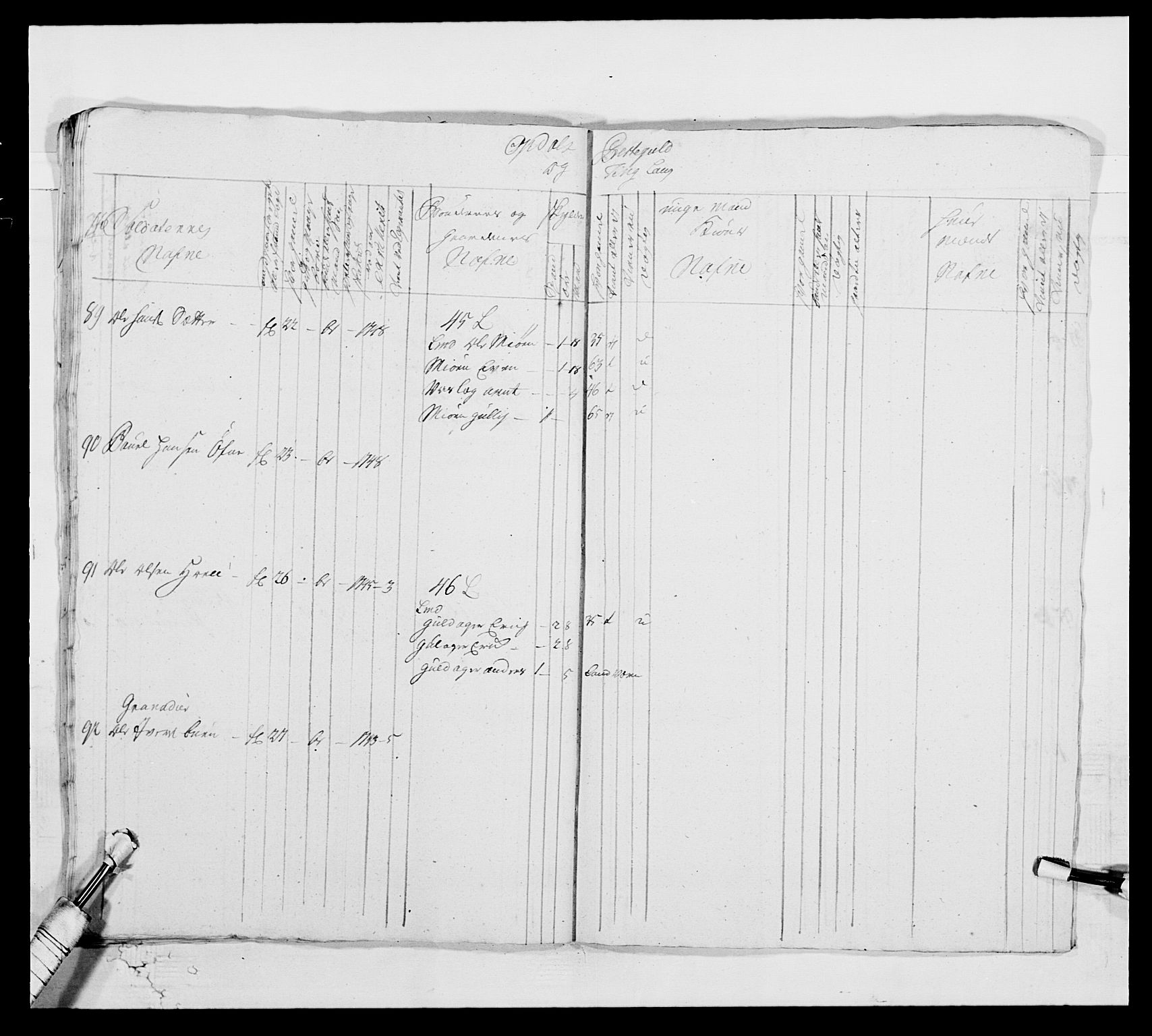 Kommanderende general (KG I) med Det norske krigsdirektorium, AV/RA-EA-5419/E/Ea/L0514: 3. Trondheimske regiment, 1737-1749, p. 466