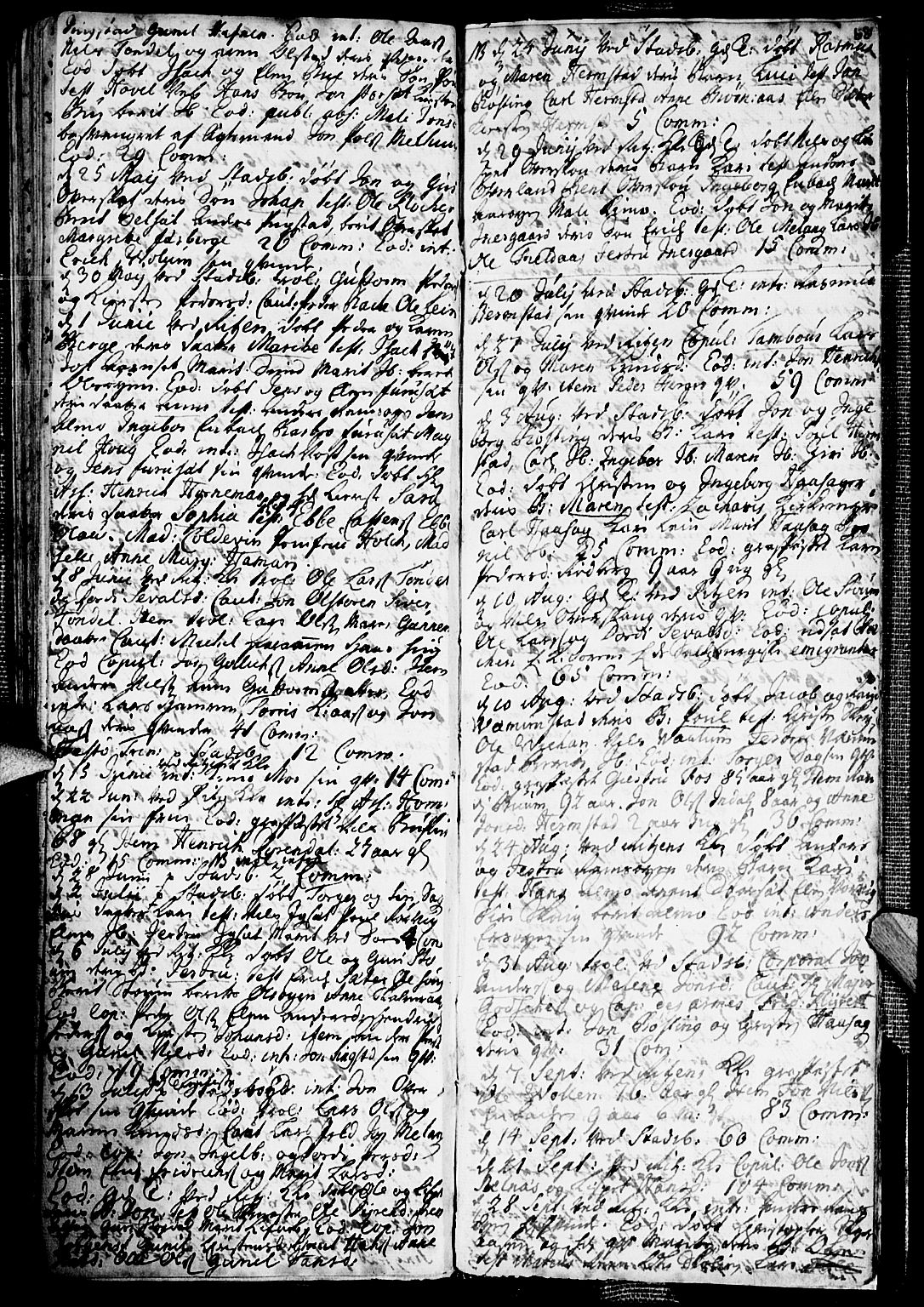Ministerialprotokoller, klokkerbøker og fødselsregistre - Sør-Trøndelag, SAT/A-1456/646/L0603: Parish register (official) no. 646A01, 1700-1734, p. 68