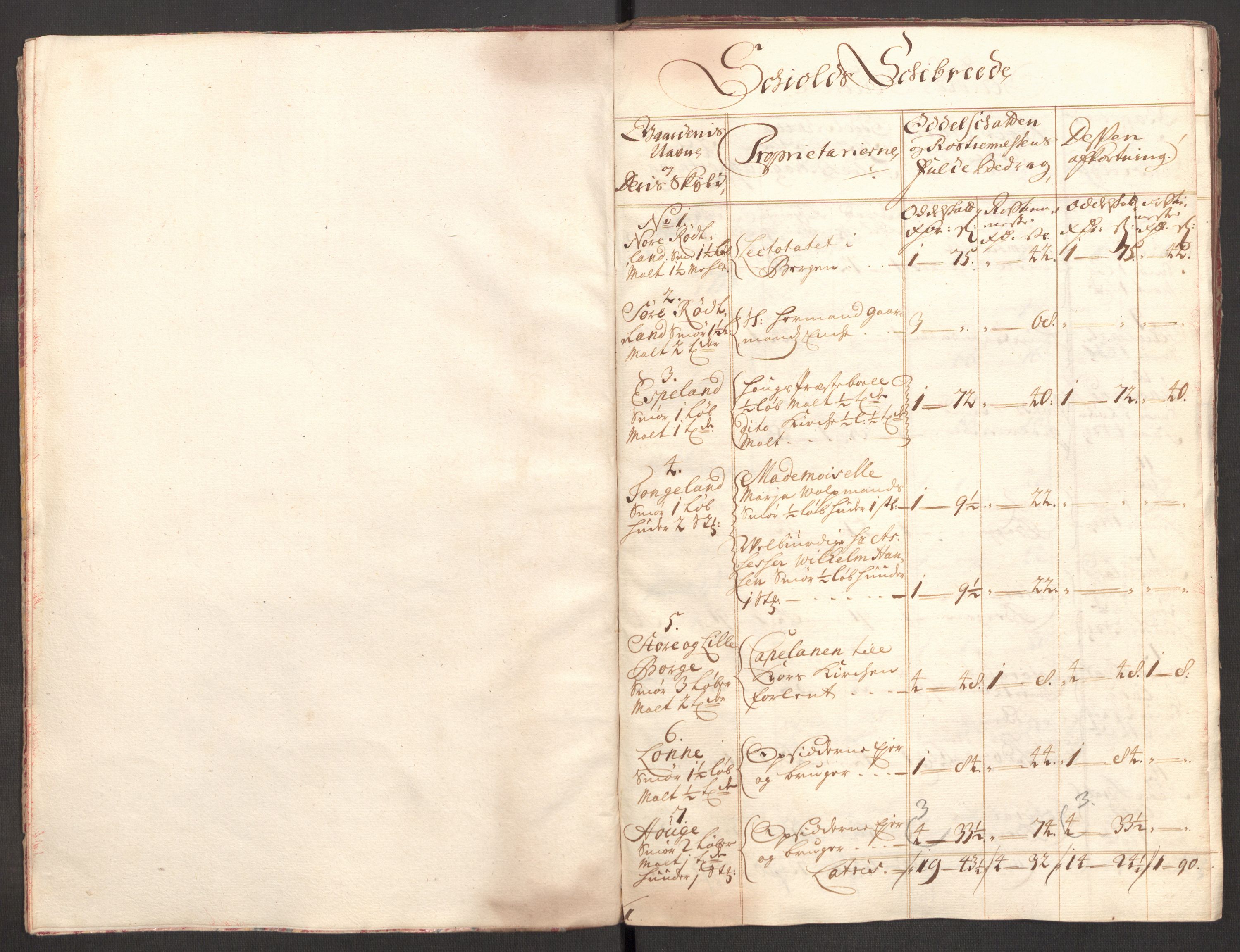 Rentekammeret inntil 1814, Reviderte regnskaper, Fogderegnskap, AV/RA-EA-4092/R51/L3192: Fogderegnskap Nordhordland og Voss, 1711, p. 52