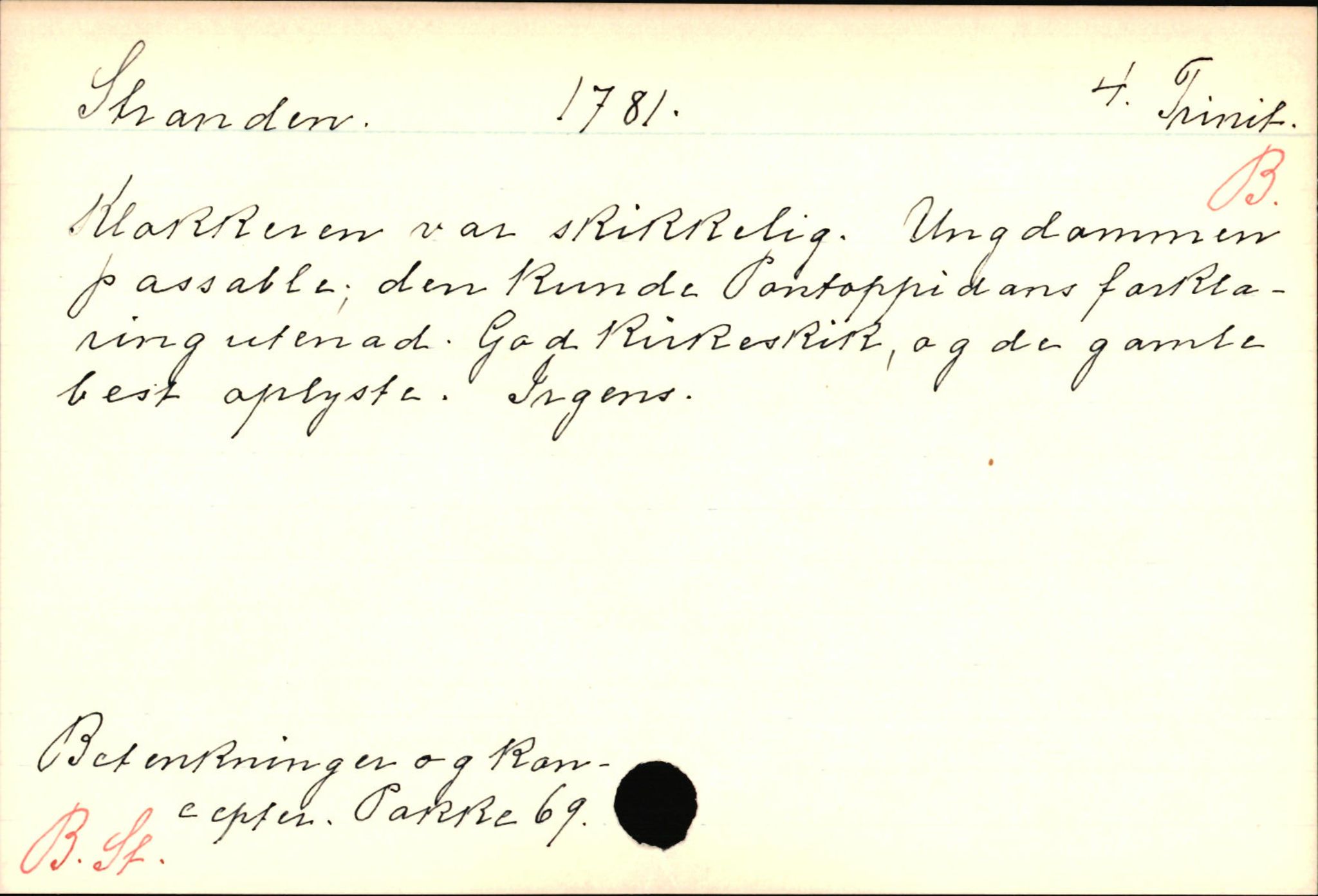 Haugen, Johannes - lærer, AV/SAB-SAB/PA-0036/01/L0001: Om klokkere og lærere, 1521-1904, p. 10993
