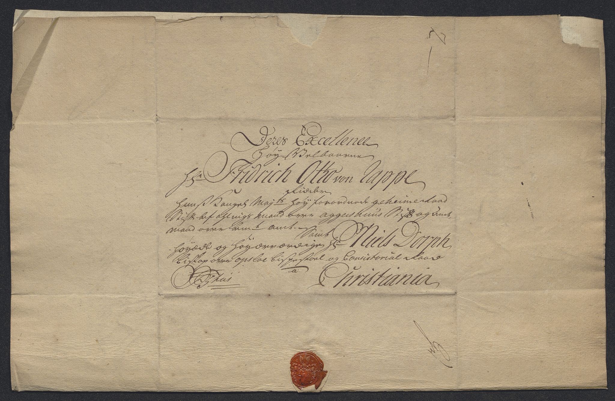 Kristiania tukthus, SAO/A-10644/A/Ad/Adc/L0001: Innkomne skriv, 1740-1789, p. 93