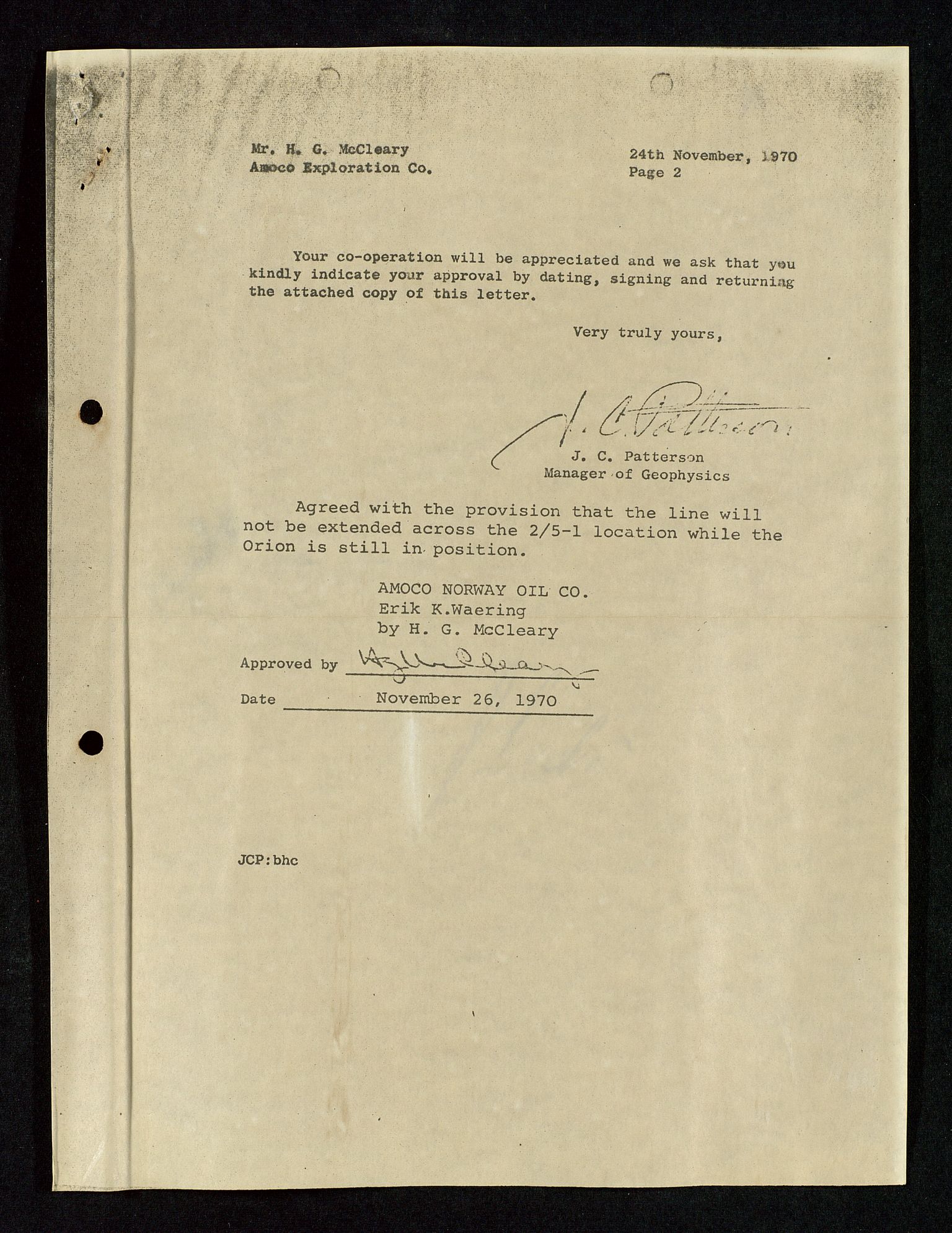 Industridepartementet, Oljekontoret, AV/SAST-A-101348/Da/L0002: Arkivnøkkel 711 Undersøkelses- og utvinningstillatelser, 1964-1974, p. 378