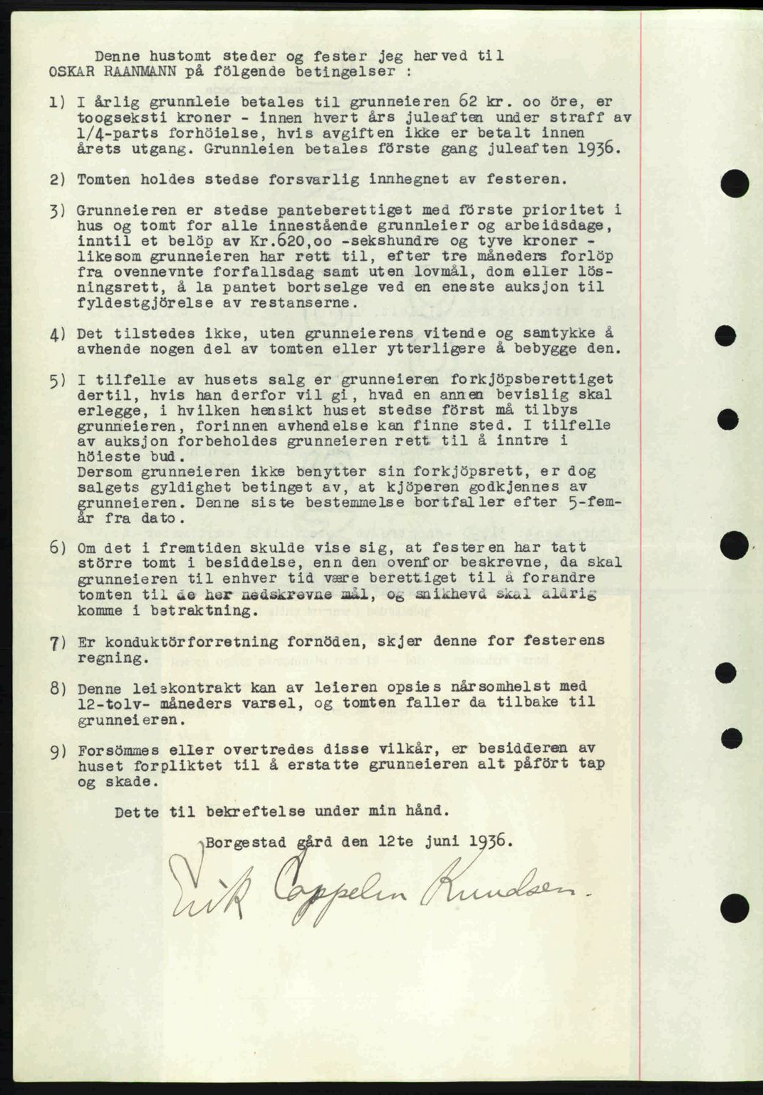 Gjerpen sorenskriveri, SAKO/A-216/G/Ga/Gae/L0067: Mortgage book no. A-66 - A-68, 1936-1937, Diary no: : 1396/1936