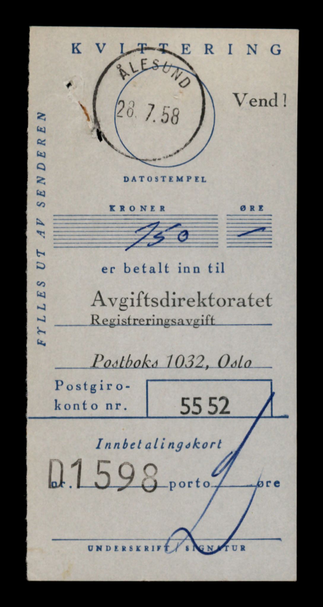 Møre og Romsdal vegkontor - Ålesund trafikkstasjon, AV/SAT-A-4099/F/Fe/L0040: Registreringskort for kjøretøy T 13531 - T 13709, 1927-1998, p. 989
