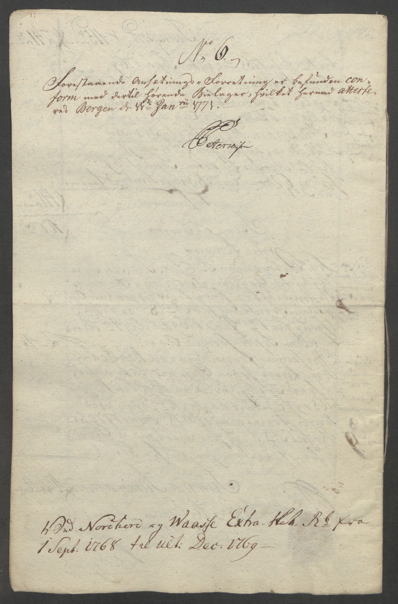 Rentekammeret inntil 1814, Reviderte regnskaper, Fogderegnskap, RA/EA-4092/R51/L3303: Ekstraskatten Nordhordland og Voss, 1762-1772, p. 365