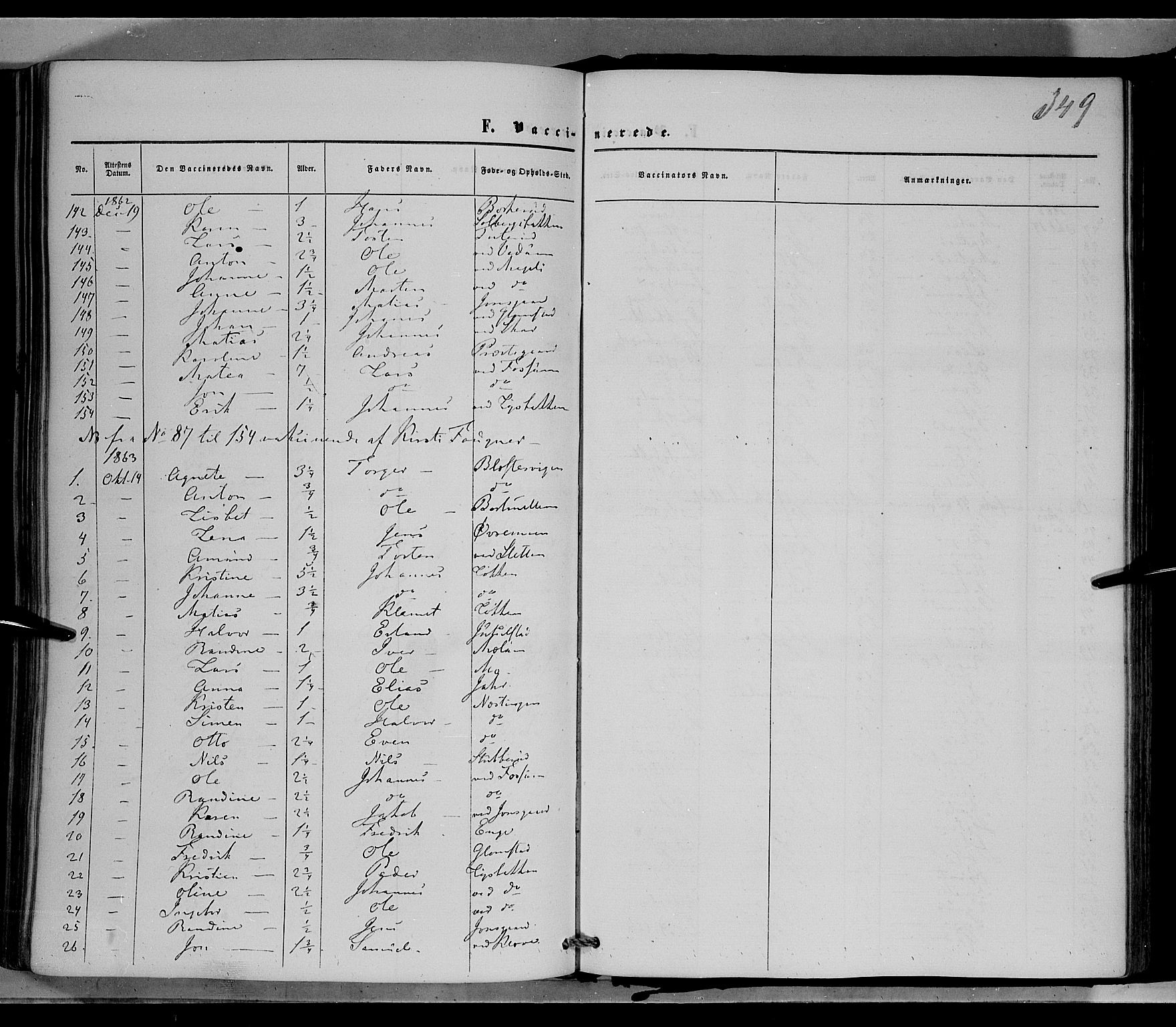 Øyer prestekontor, SAH/PREST-084/H/Ha/Haa/L0006: Parish register (official) no. 6, 1858-1874, p. 349