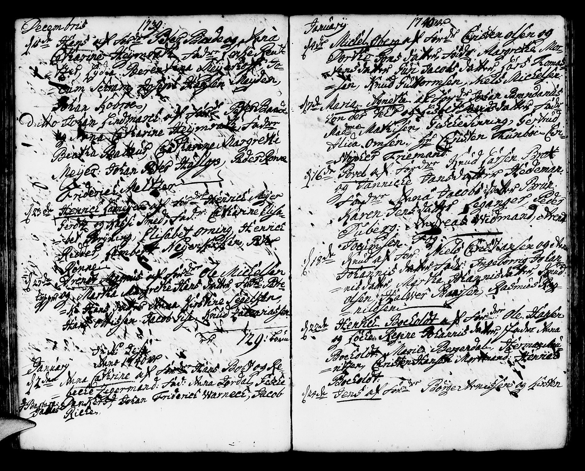 Korskirken sokneprestembete, AV/SAB-A-76101/H/Haa/L0004: Parish register (official) no. A 4, 1720-1750, p. 209