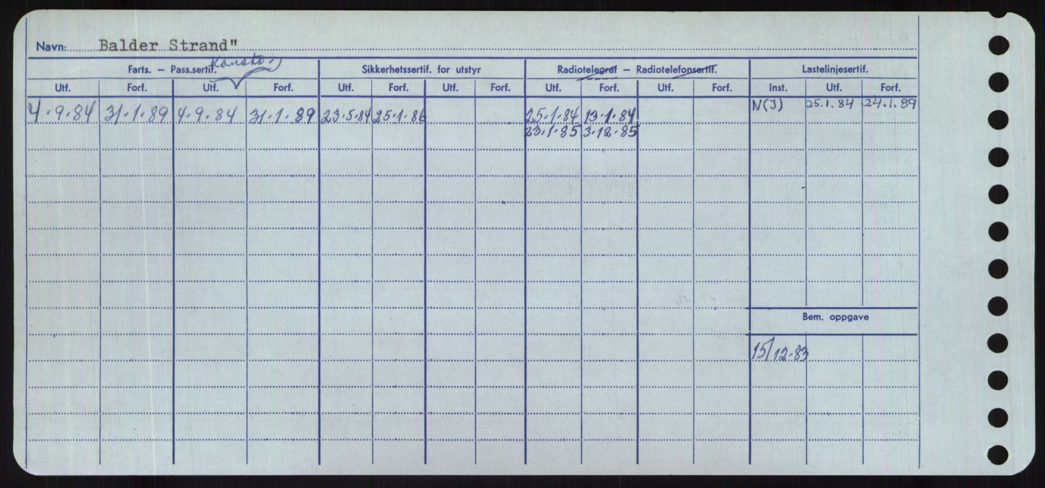 Sjøfartsdirektoratet med forløpere, Skipsmålingen, AV/RA-S-1627/H/Hd/L0003: Fartøy, B-Bev, p. 130