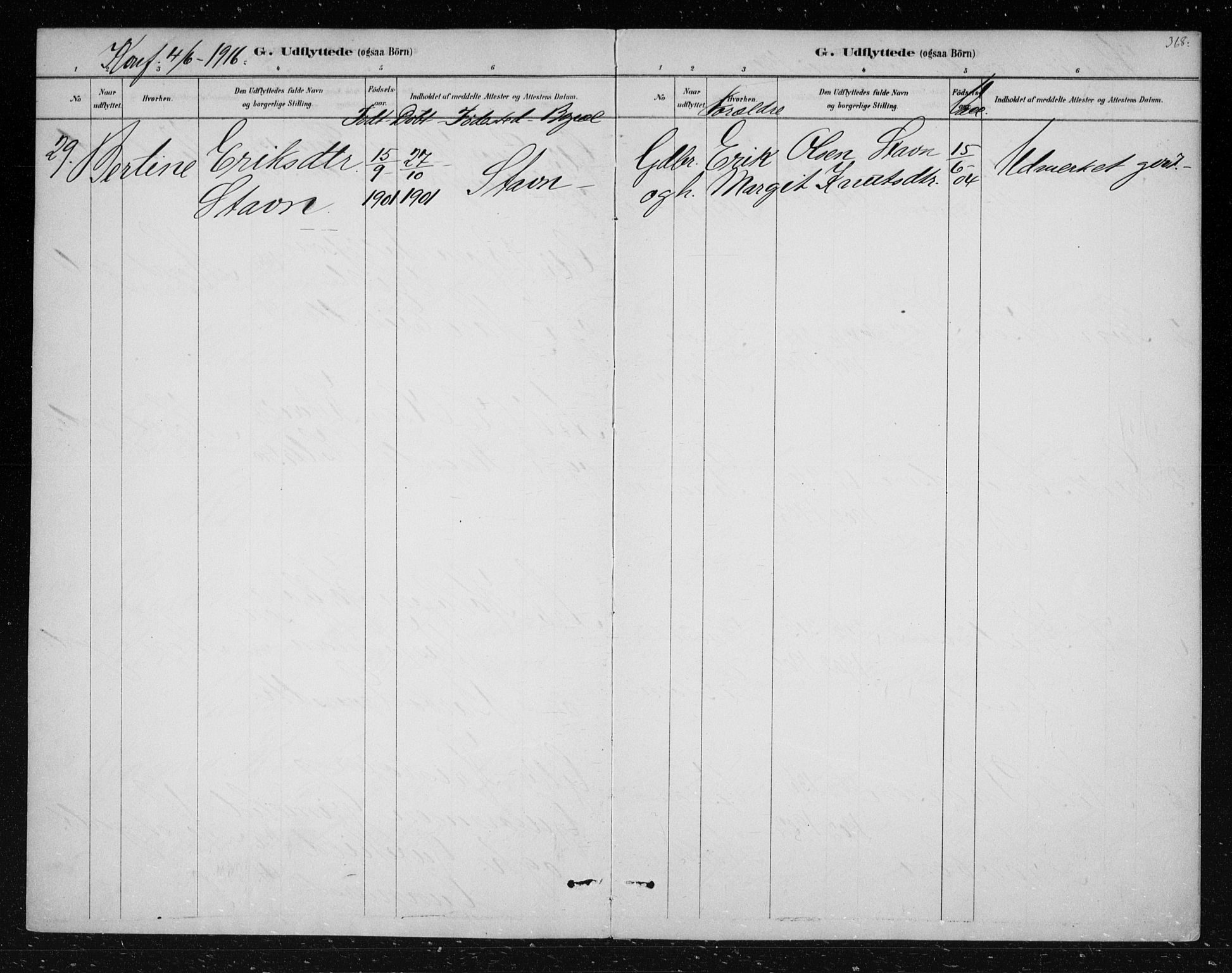 Nes kirkebøker, SAKO/A-236/F/Fa/L0012: Parish register (official) no. 12, 1881-1917, p. 368