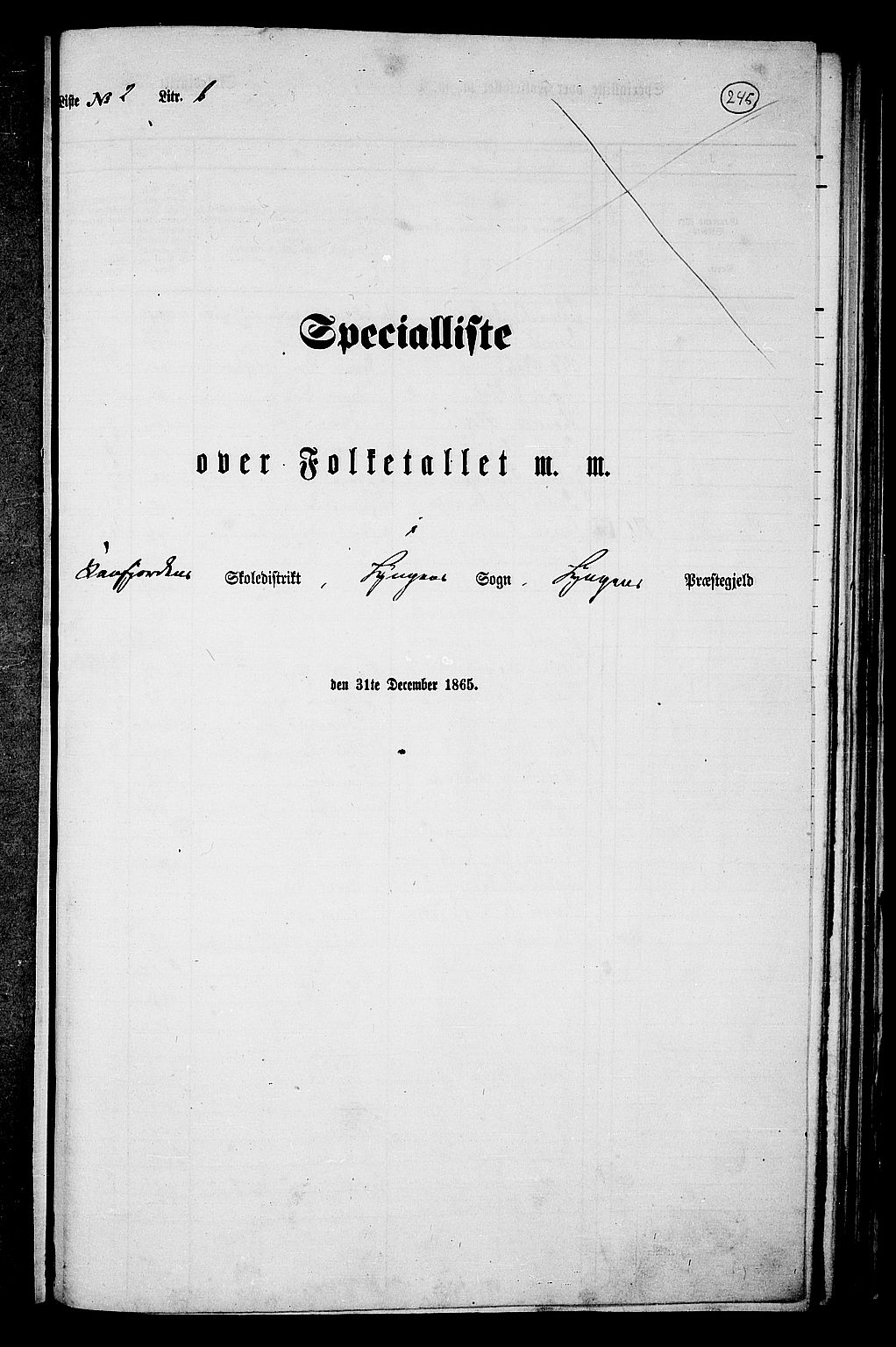 RA, 1865 census for Lyngen, 1865, p. 76