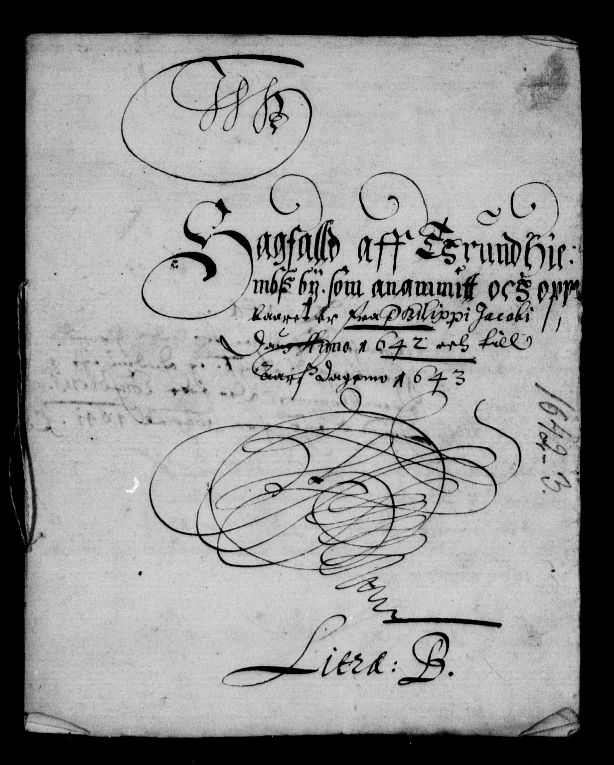 Rentekammeret inntil 1814, Reviderte regnskaper, Lensregnskaper, AV/RA-EA-5023/R/Rb/Rbw/L0073: Trondheim len, 1629-1643