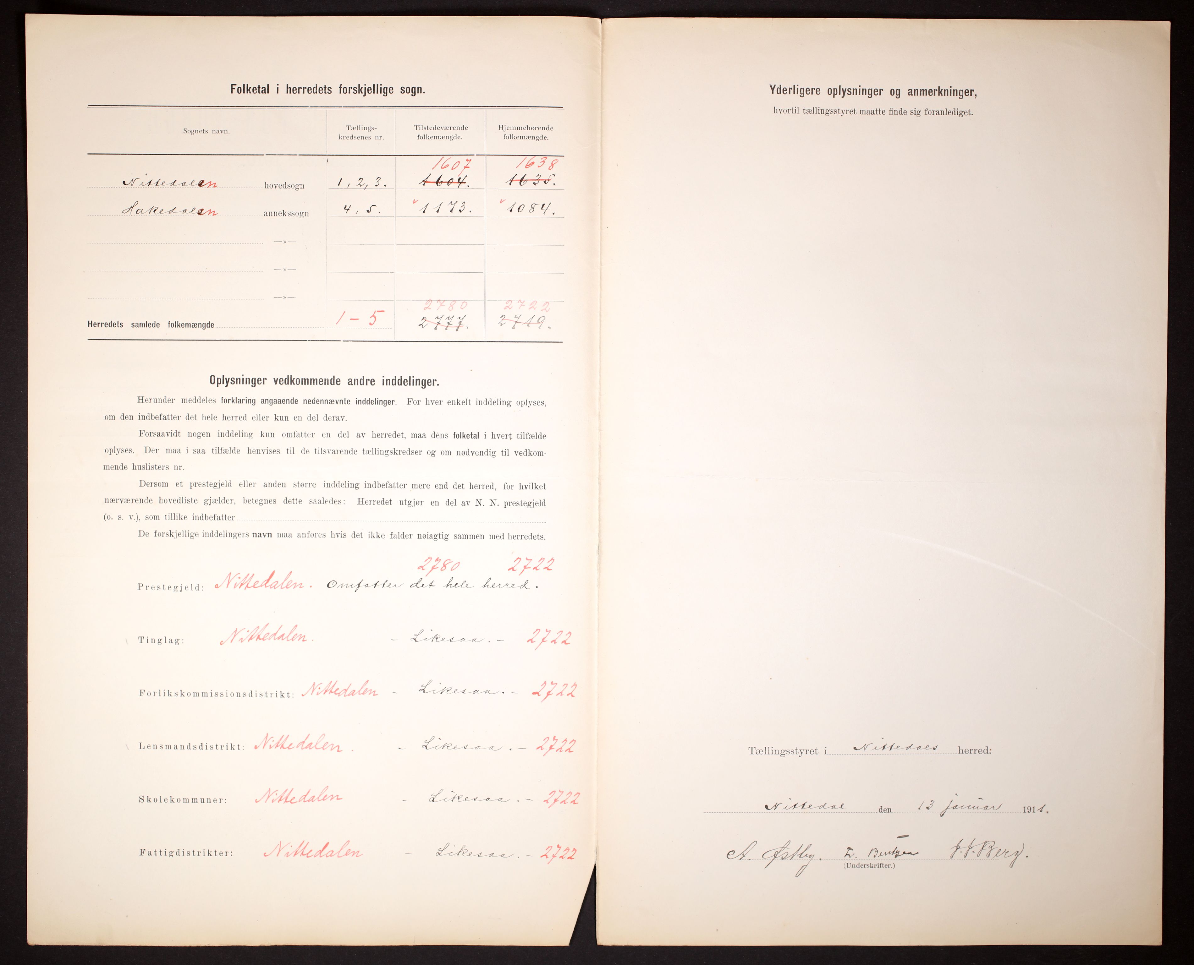 RA, 1910 census for Nittedal, 1910, p. 3