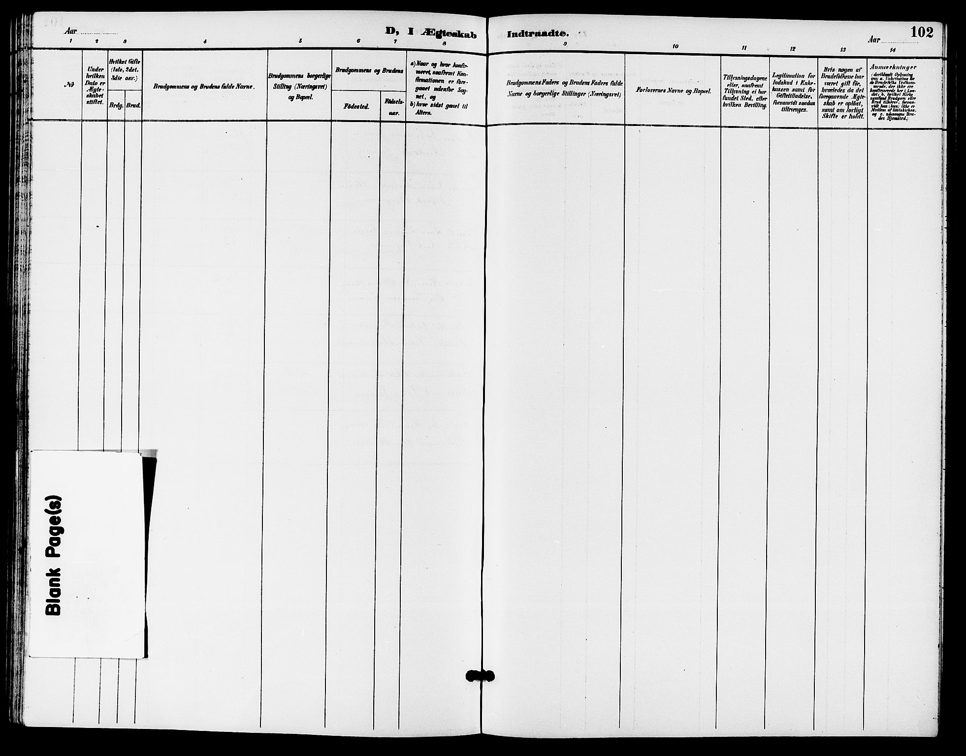 Sem kirkebøker, AV/SAKO-A-5/G/Ga/L0006: Parish register (copy) no. I 6, 1890-1908, p. 102