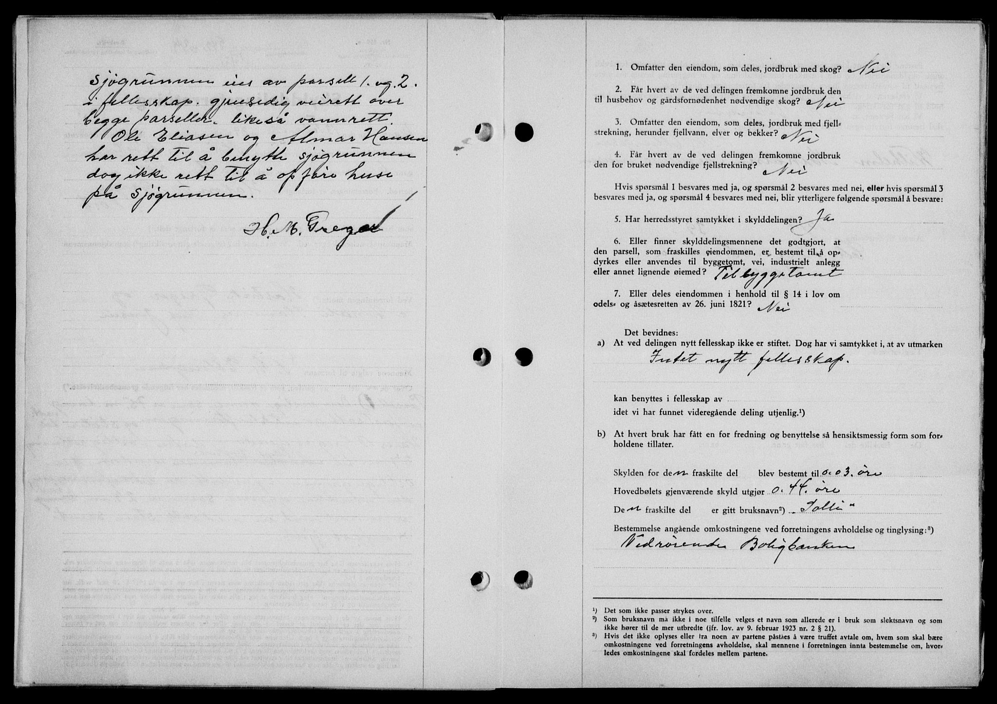 Lofoten sorenskriveri, SAT/A-0017/1/2/2C/L0005a: Mortgage book no. 5a, 1939-1939, Diary no: : 542/1939