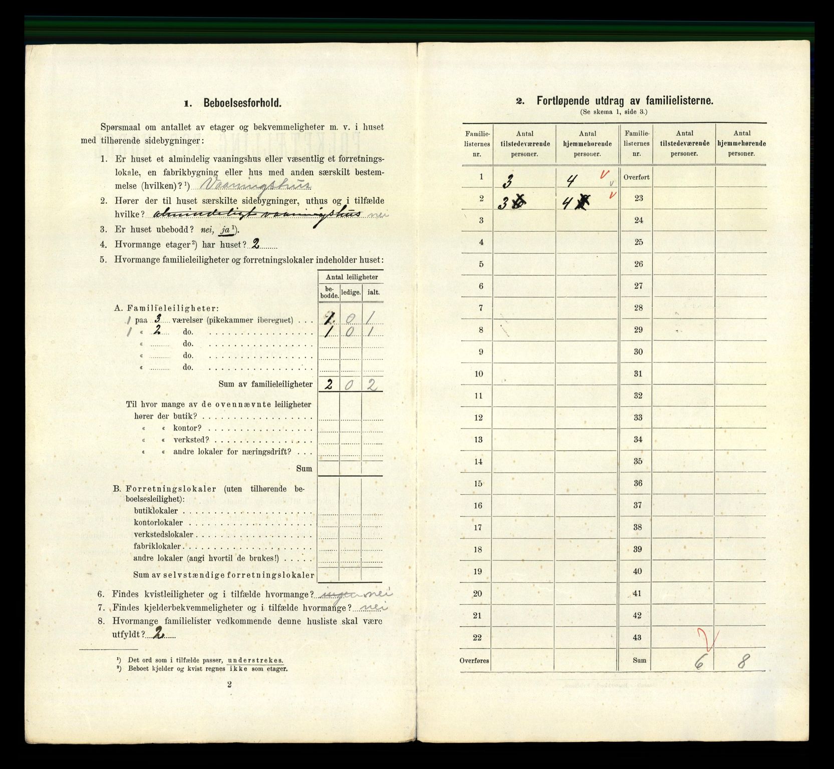 RA, 1910 census for Trondheim, 1910, p. 1184