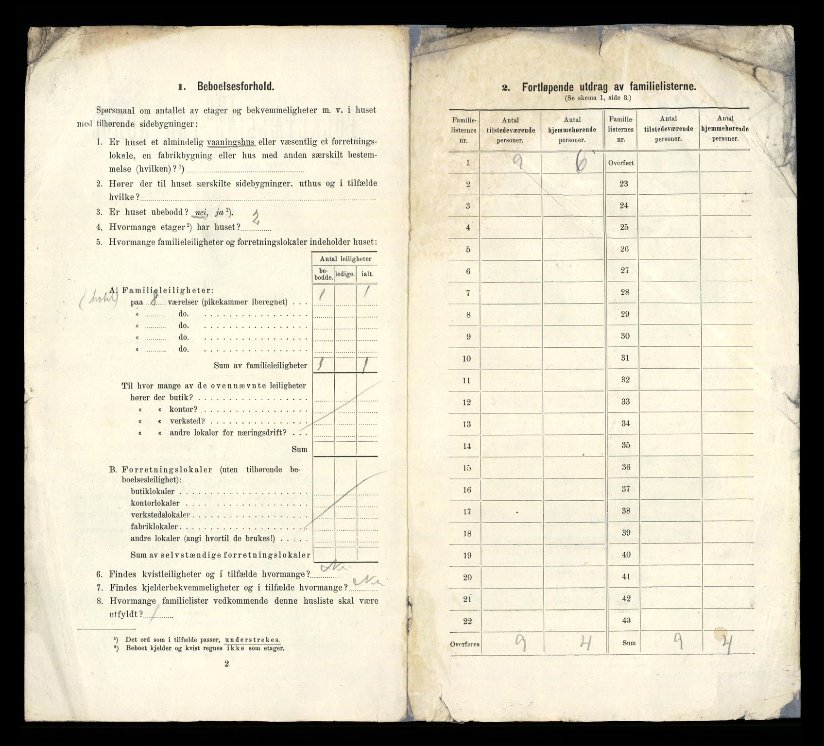 RA, 1910 census for Stavanger, 1910, p. 2015