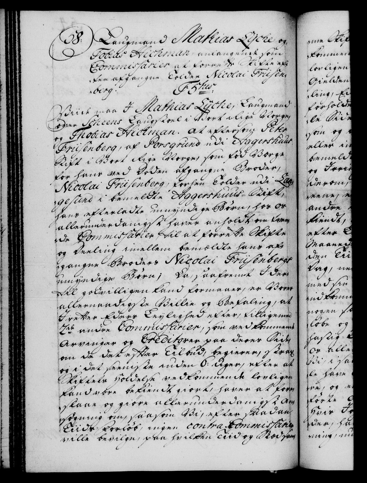 Danske Kanselli 1572-1799, AV/RA-EA-3023/F/Fc/Fca/Fcab/L0031: Norske tegnelser, 1746-1748, p. 54b