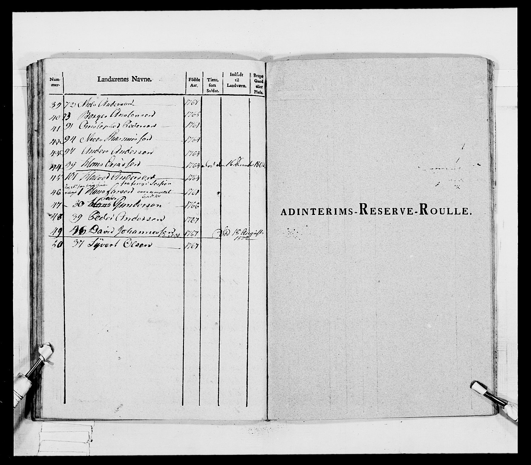 Generalitets- og kommissariatskollegiet, Det kongelige norske kommissariatskollegium, AV/RA-EA-5420/E/Eh/L0031b: Nordafjelske gevorbne infanteriregiment, 1802, p. 360