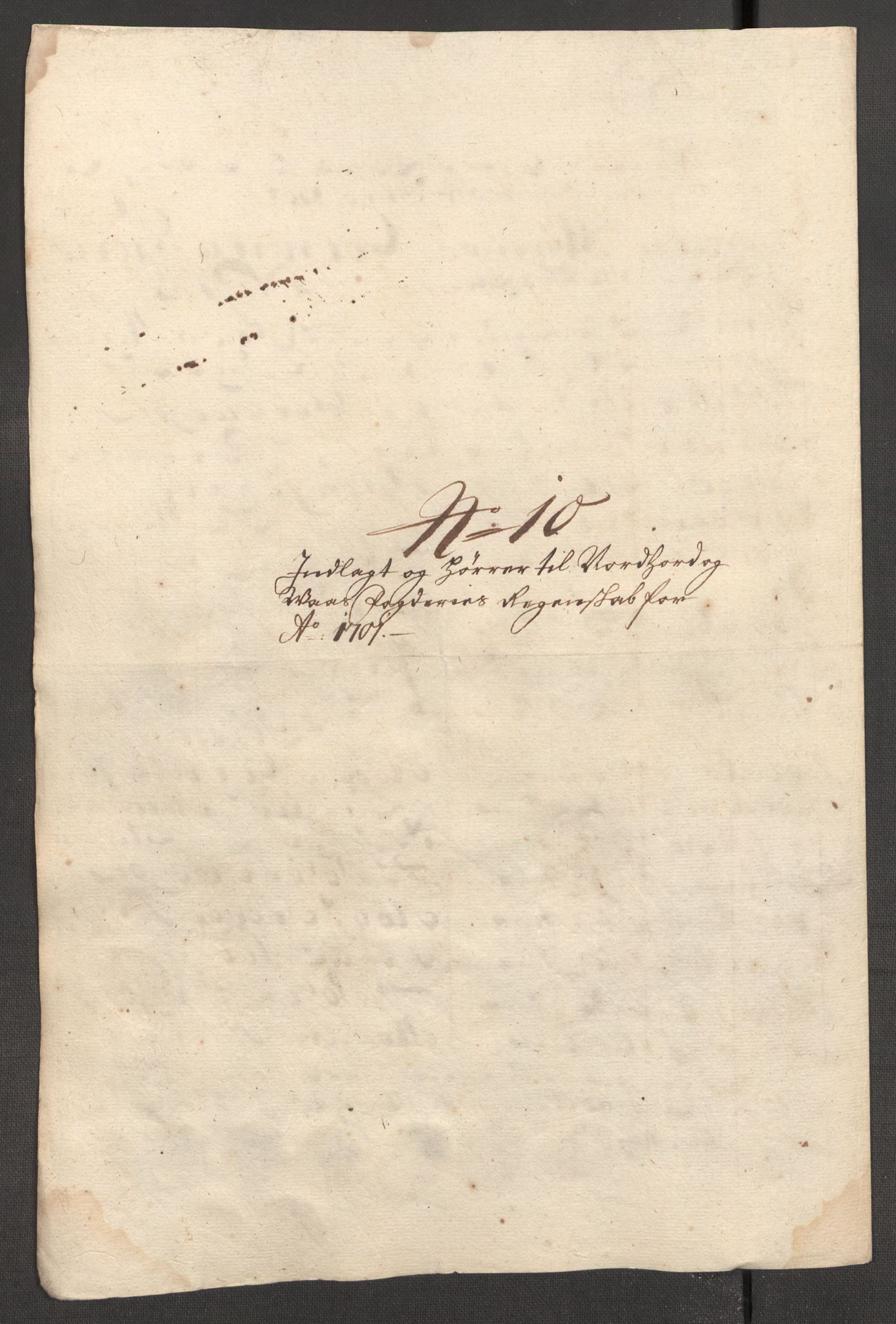 Rentekammeret inntil 1814, Reviderte regnskaper, Fogderegnskap, RA/EA-4092/R51/L3185: Fogderegnskap Nordhordland og Voss, 1700-1701, p. 413