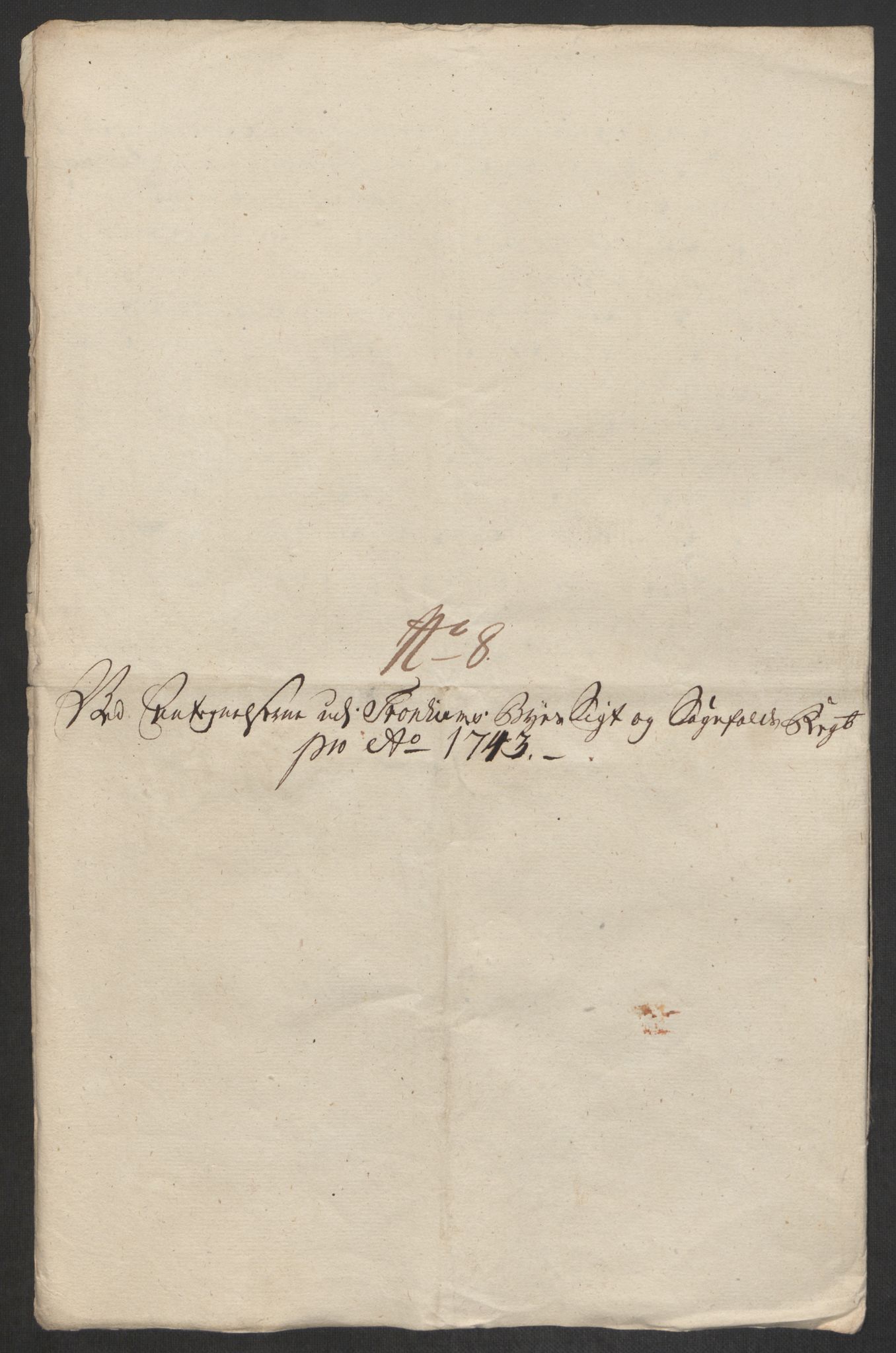 Rentekammeret inntil 1814, Reviderte regnskaper, Byregnskaper, AV/RA-EA-4066/R/Rs/L0541: [S22] Sikt og sakefall, 1743-1746, p. 113