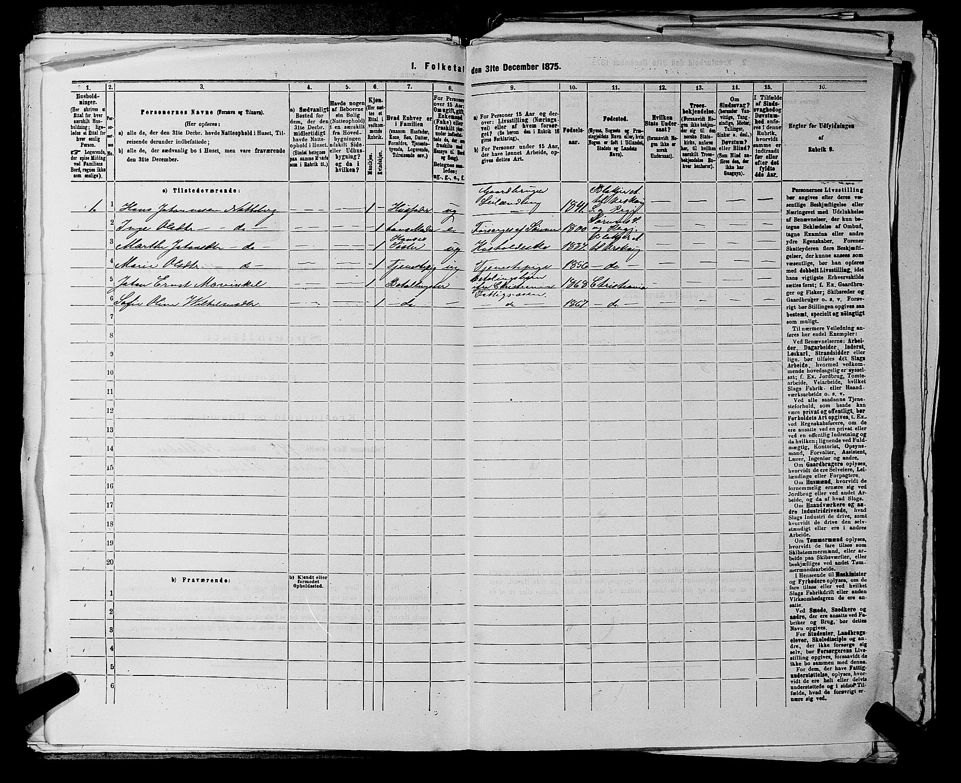 RA, 1875 census for 0224P Aurskog, 1875, p. 1350