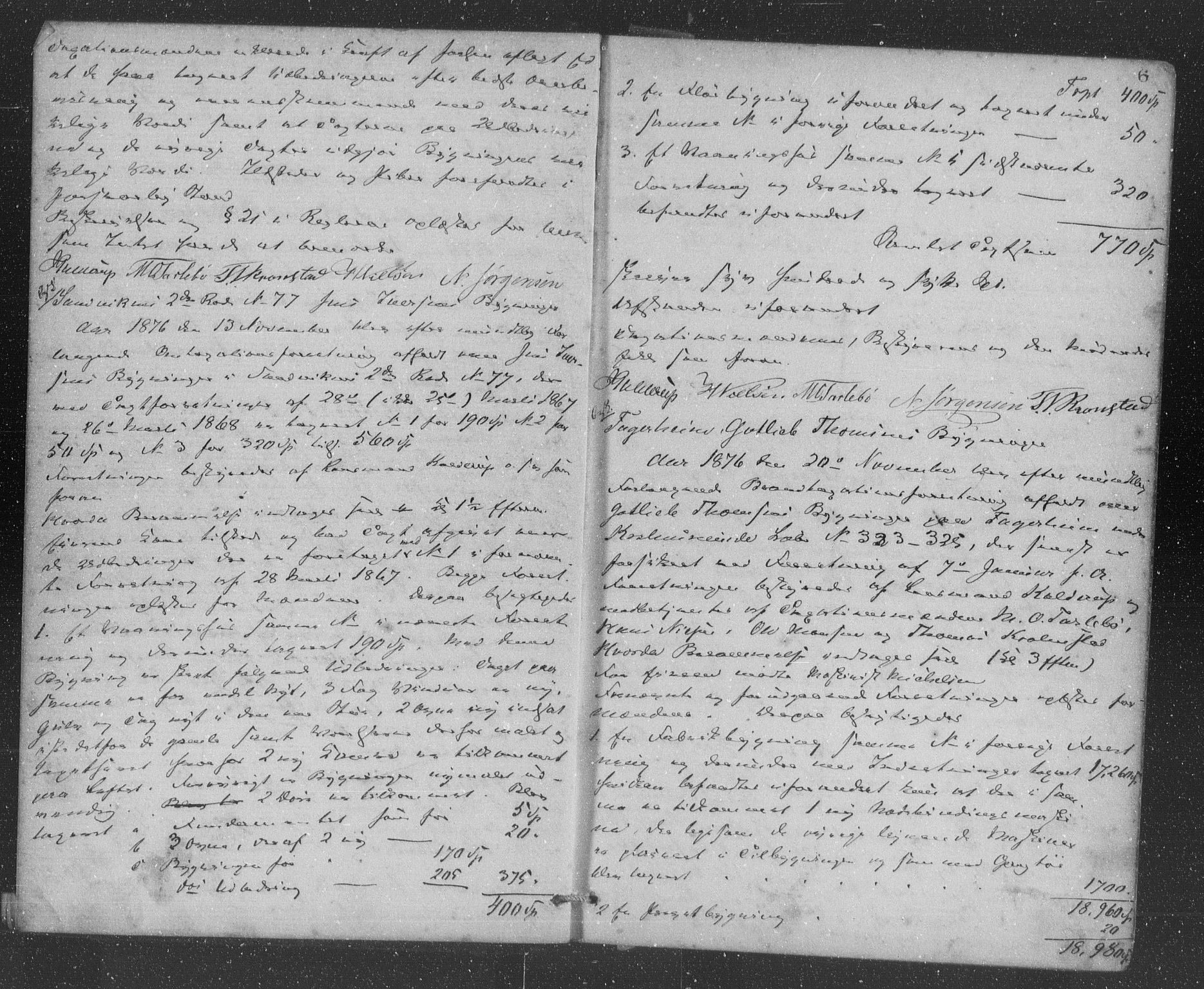 Lensmannen i Årstad, AV/SAB-A-36201/0012/L0006: Branntakstprotokoll, 1876-1882, p. 6