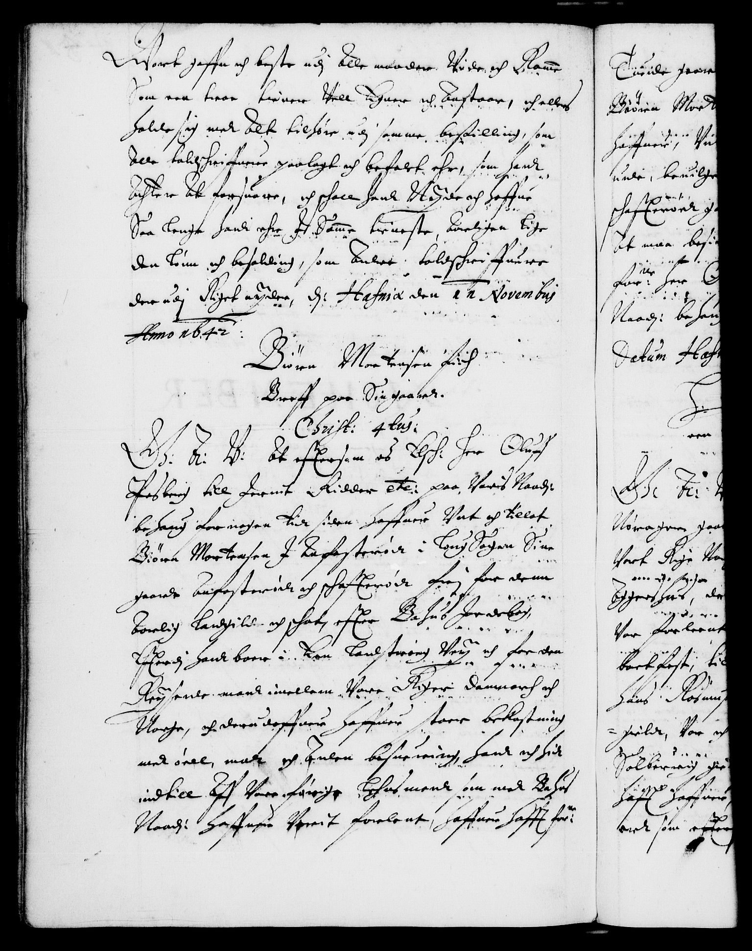 Danske Kanselli 1572-1799, AV/RA-EA-3023/F/Fc/Fca/Fcaa/L0006: Norske registre (mikrofilm), 1637-1642, p. 451b