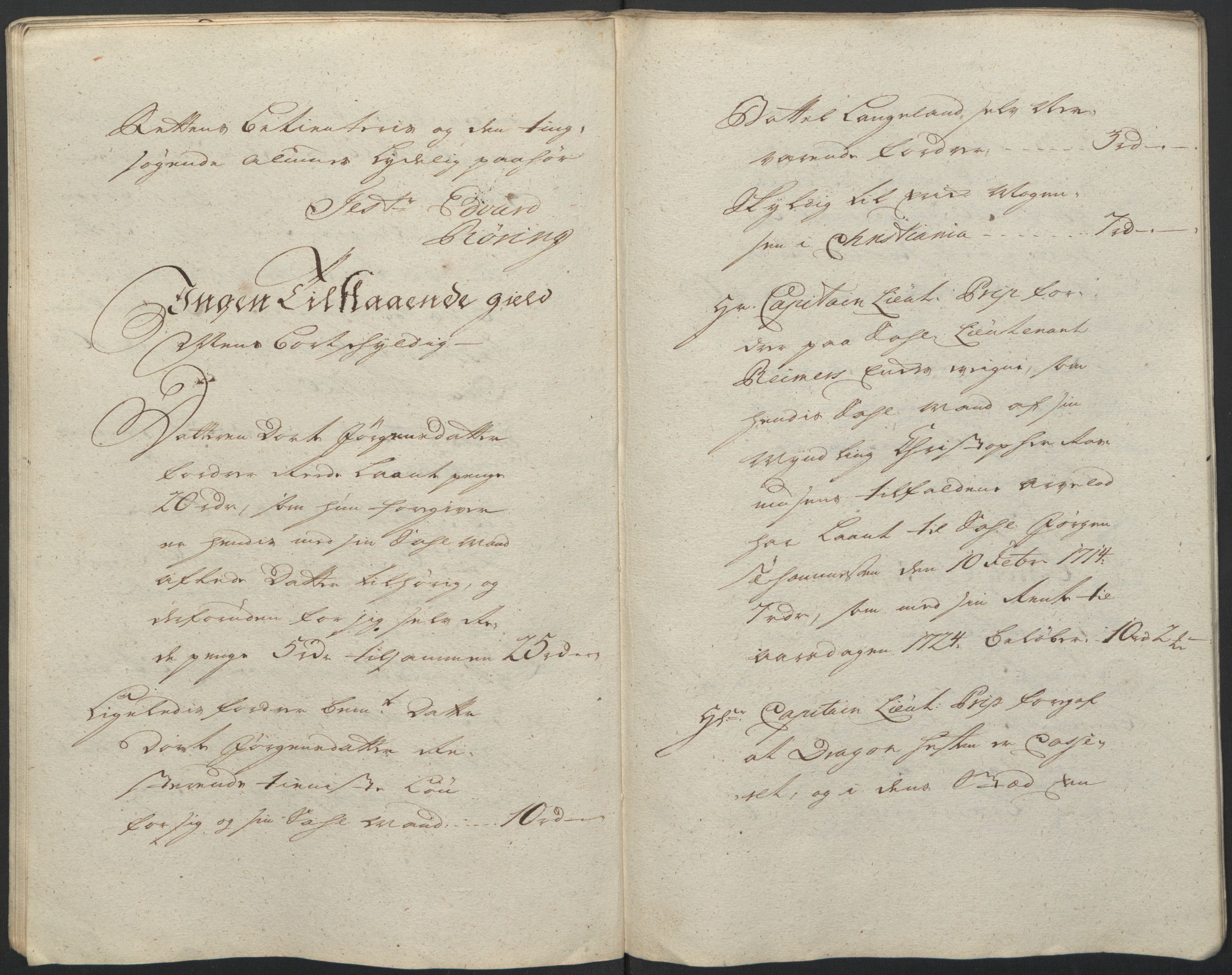 Forsvaret, Generalauditøren, AV/RA-RAFA-1772/F/Fj/Fjb/L0004: Skifter nr. 160 - 194 (1723, 1724), 1723-1724, p. 185