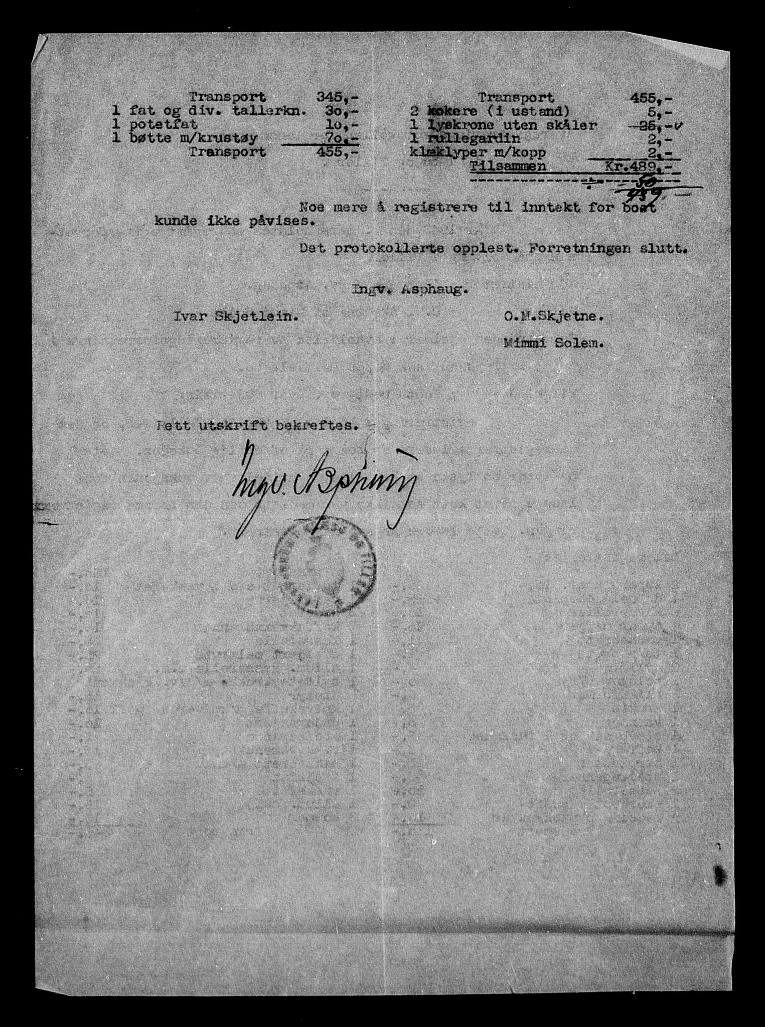 Justisdepartementet, Tilbakeføringskontoret for inndratte formuer, AV/RA-S-1564/H/Hc/Hcb/L0915: --, 1945-1947, p. 138