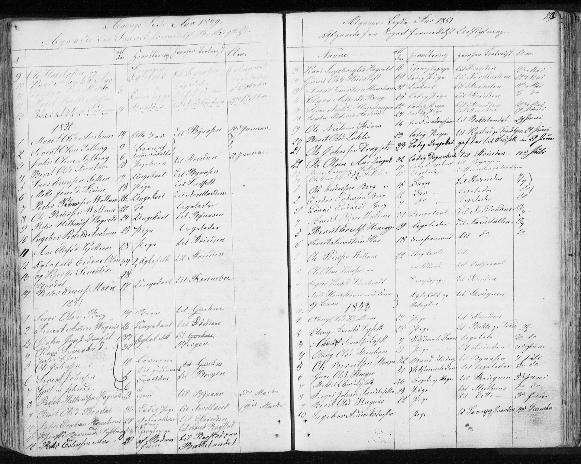 Ministerialprotokoller, klokkerbøker og fødselsregistre - Sør-Trøndelag, SAT/A-1456/689/L1043: Parish register (copy) no. 689C02, 1816-1892, p. 293