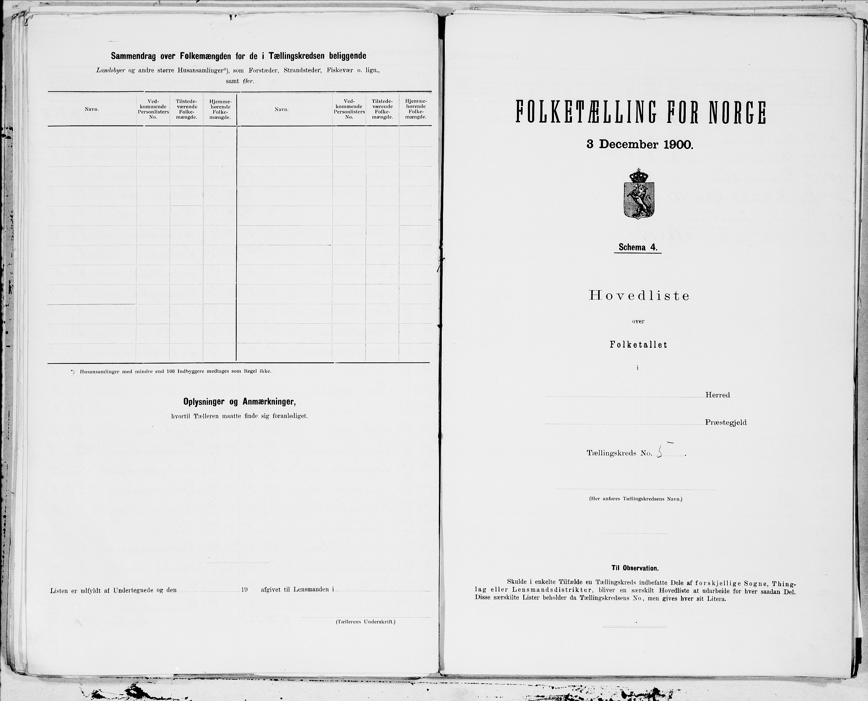 SAT, 1900 census for Strinda, 1900, p. 16