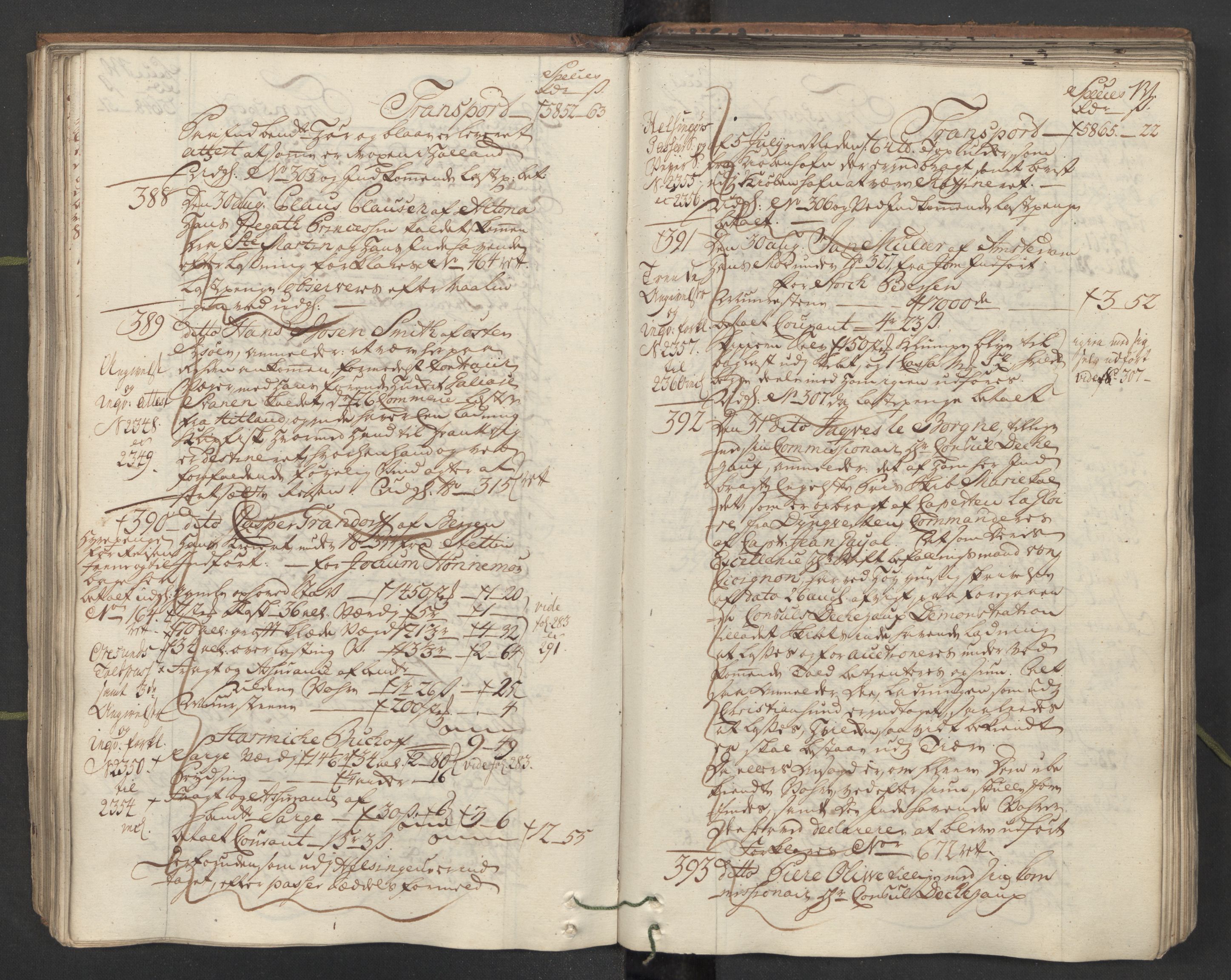 Generaltollkammeret, tollregnskaper, AV/RA-EA-5490/R26/L0101/0001: Tollregnskaper Bergen A / Inngående hovedtollbok, 1762, p. 130b-131a