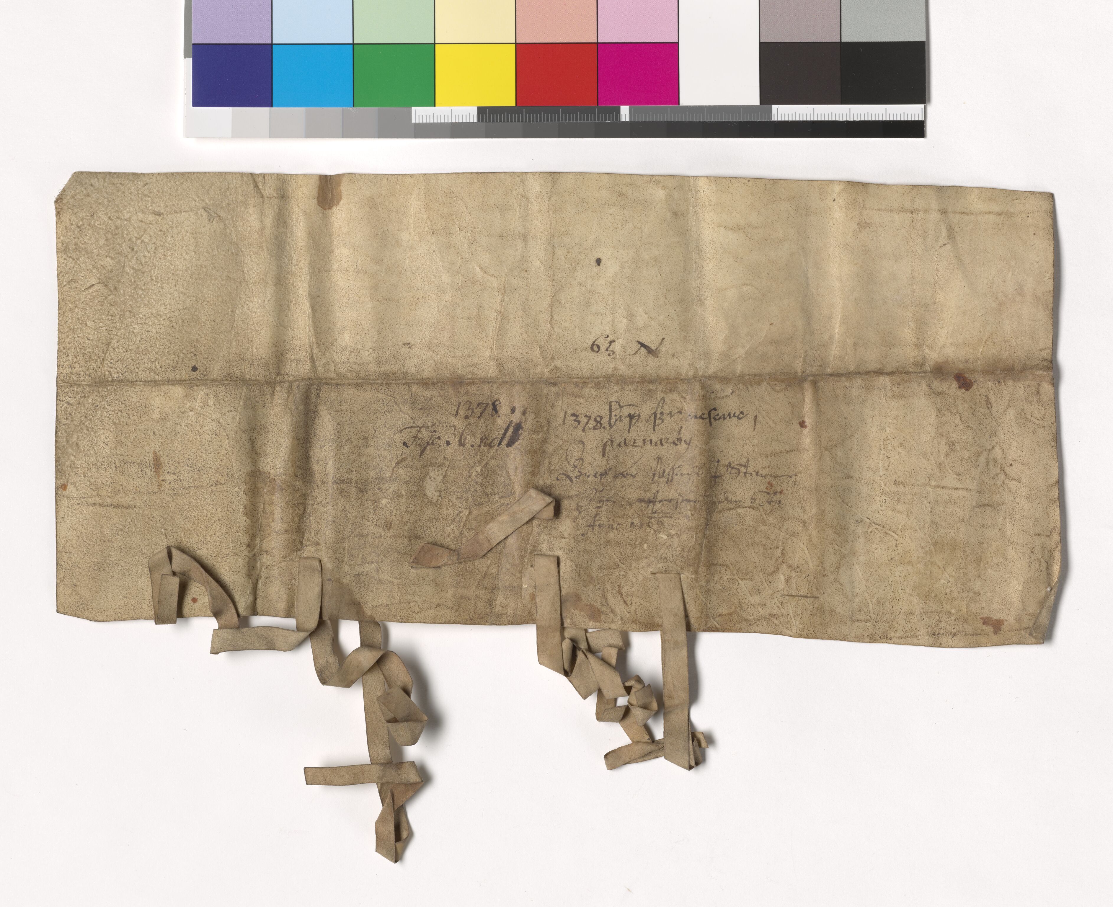 Riksarkivets diplomsamling, AV/RA-EA-5965/F05/L0112: NRA AM fasc. 36 nr. 8-12, 1378-1380, p. 12