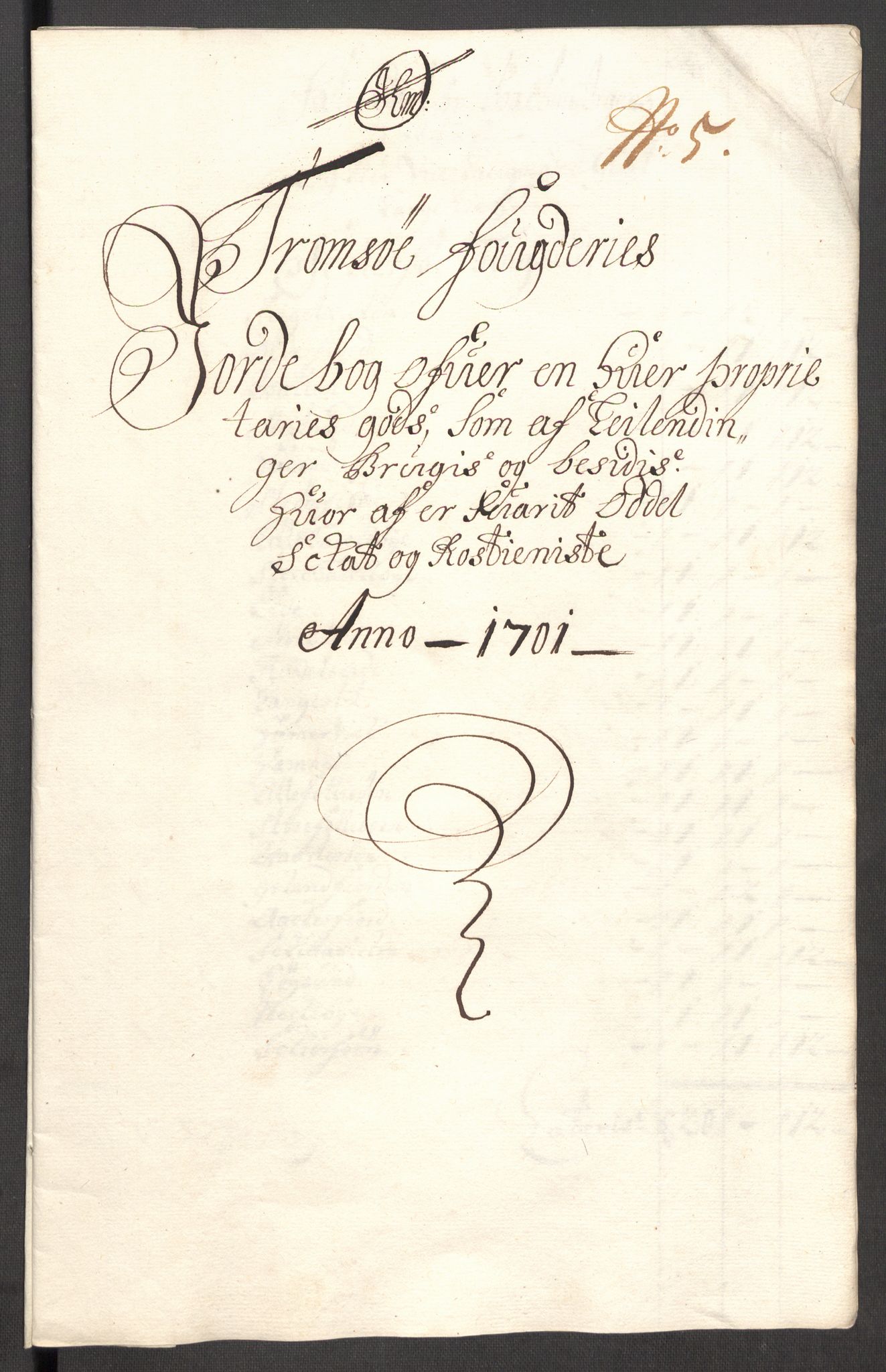 Rentekammeret inntil 1814, Reviderte regnskaper, Fogderegnskap, RA/EA-4092/R68/L4755: Fogderegnskap Senja og Troms, 1700-1704, p. 166