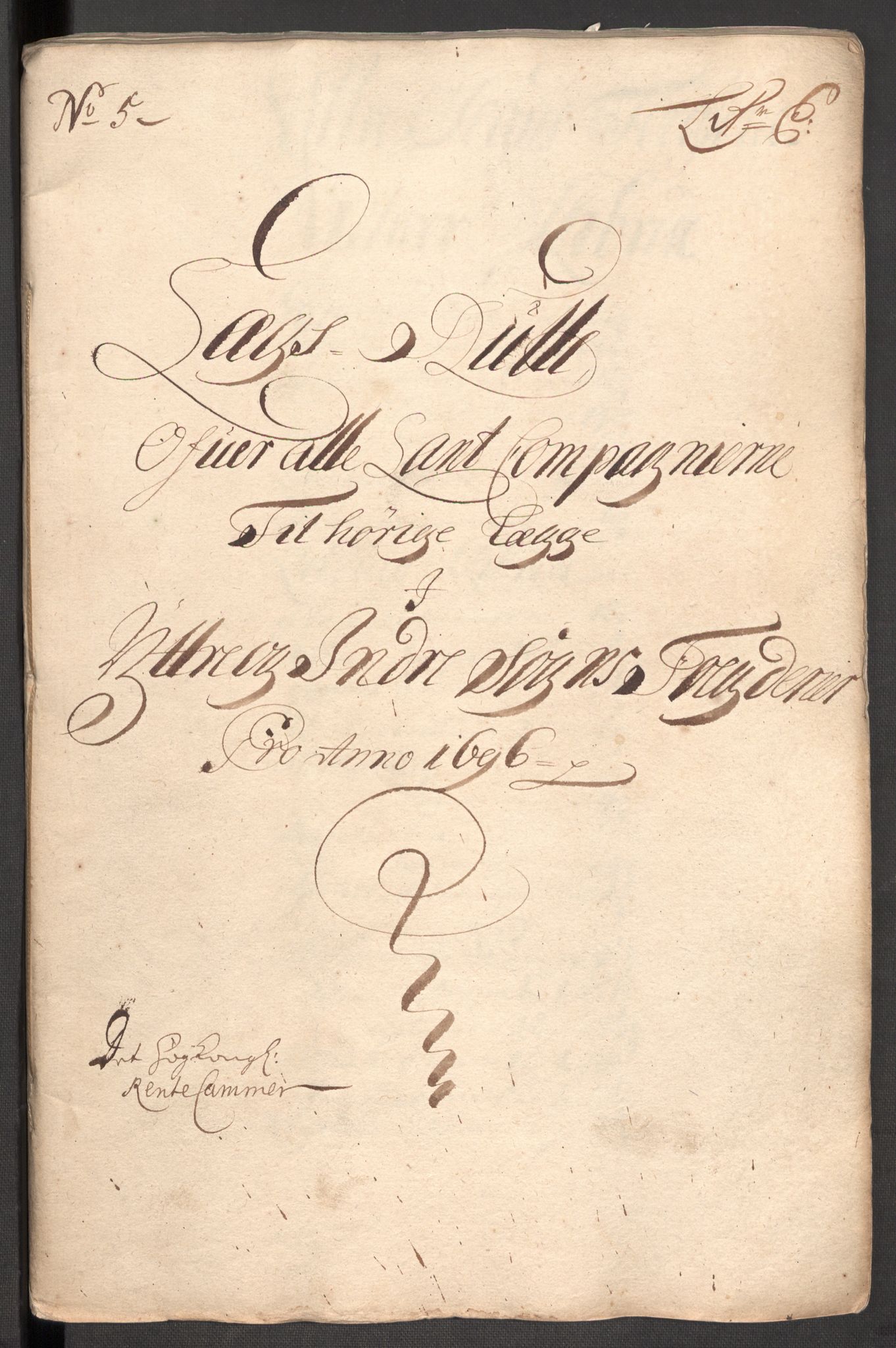 Rentekammeret inntil 1814, Reviderte regnskaper, Fogderegnskap, RA/EA-4092/R52/L3309: Fogderegnskap Sogn, 1696-1697, p. 123