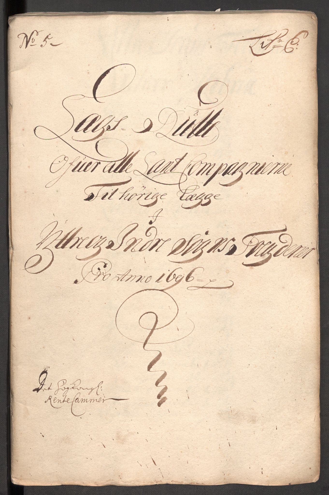 Rentekammeret inntil 1814, Reviderte regnskaper, Fogderegnskap, AV/RA-EA-4092/R52/L3309: Fogderegnskap Sogn, 1696-1697, p. 123