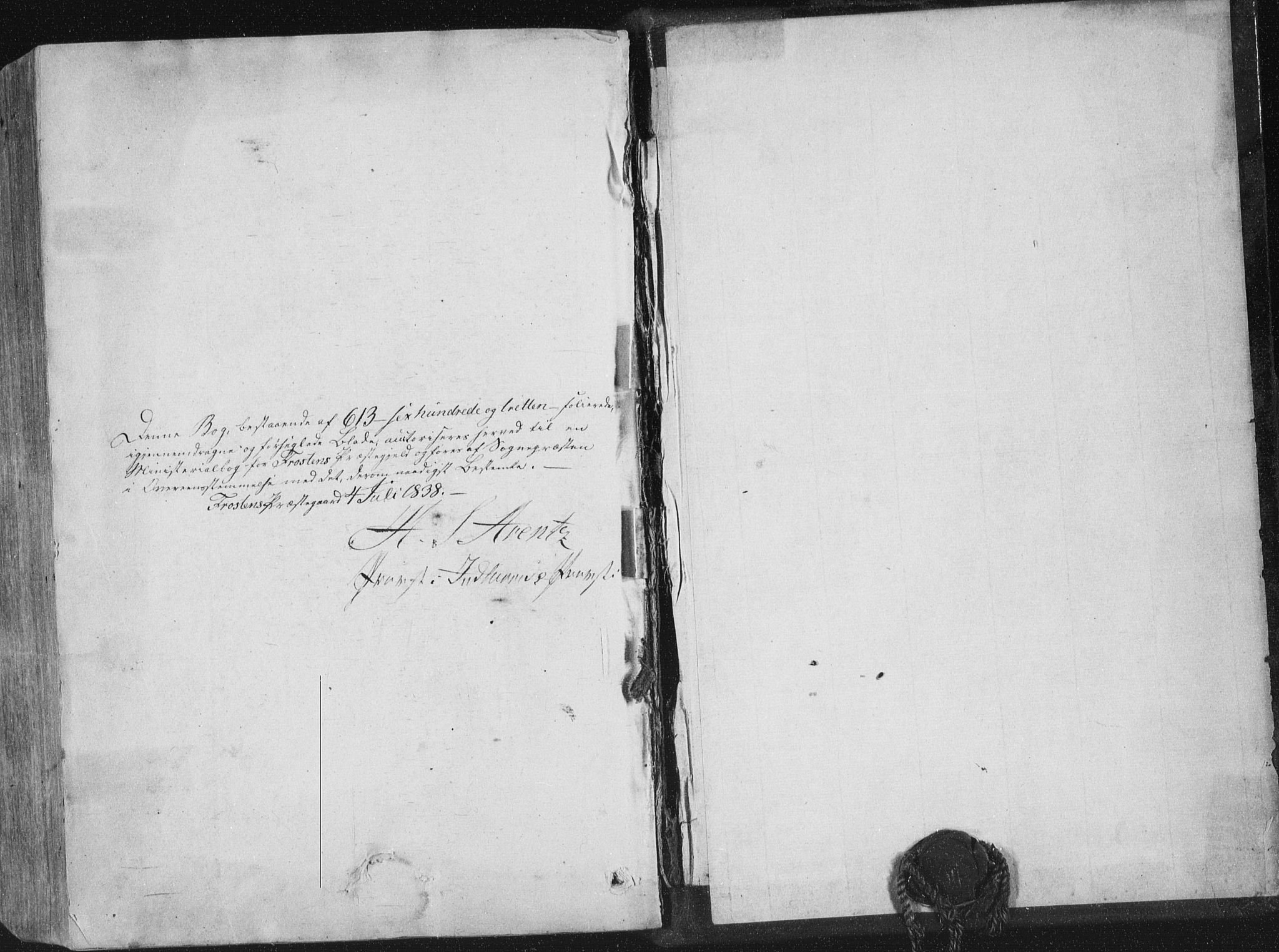 Ministerialprotokoller, klokkerbøker og fødselsregistre - Nord-Trøndelag, SAT/A-1458/713/L0115: Parish register (official) no. 713A06, 1838-1851