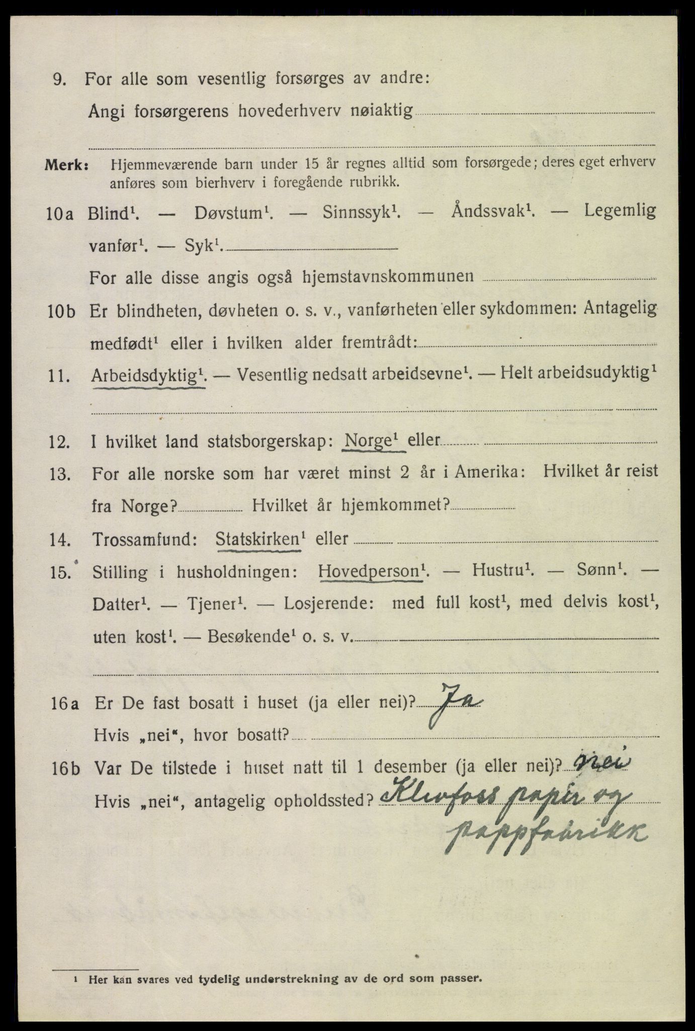 SAH, 1920 census for Romedal, 1920, p. 4572