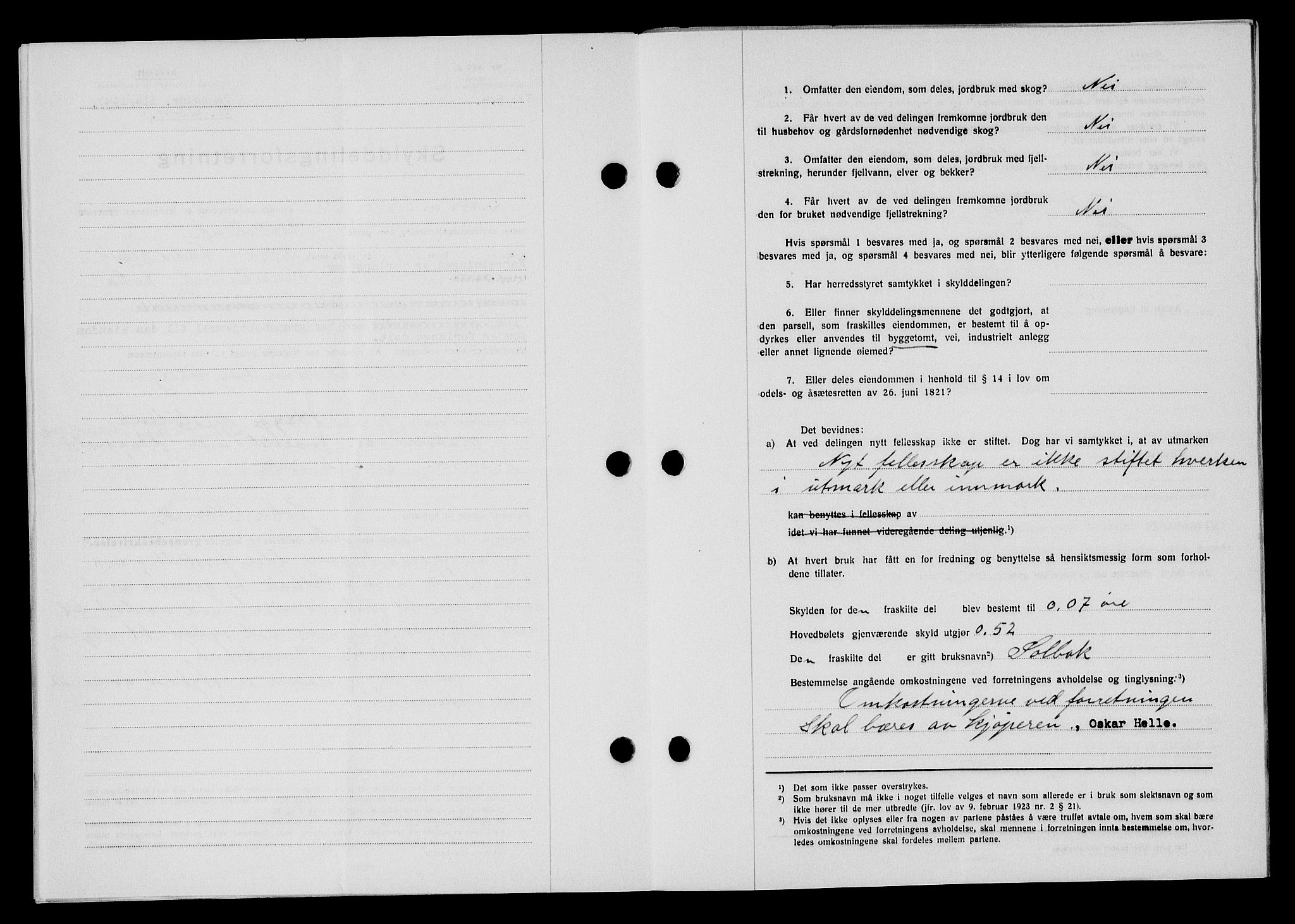 Flekkefjord sorenskriveri, SAK/1221-0001/G/Gb/Gba/L0061: Mortgage book no. A-9, 1946-1947, Diary no: : 114/1947