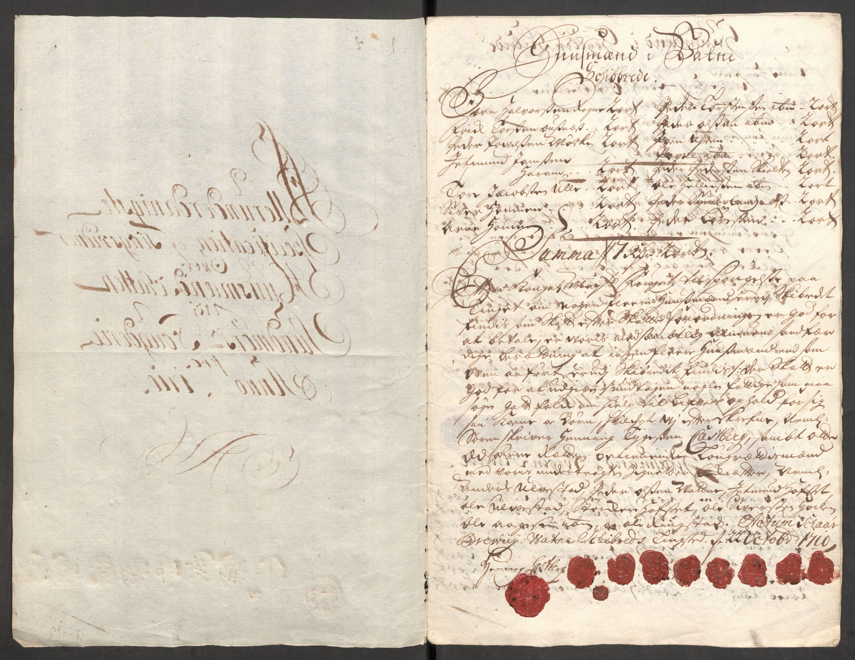 Rentekammeret inntil 1814, Reviderte regnskaper, Fogderegnskap, RA/EA-4092/R54/L3563: Fogderegnskap Sunnmøre, 1710, p. 40